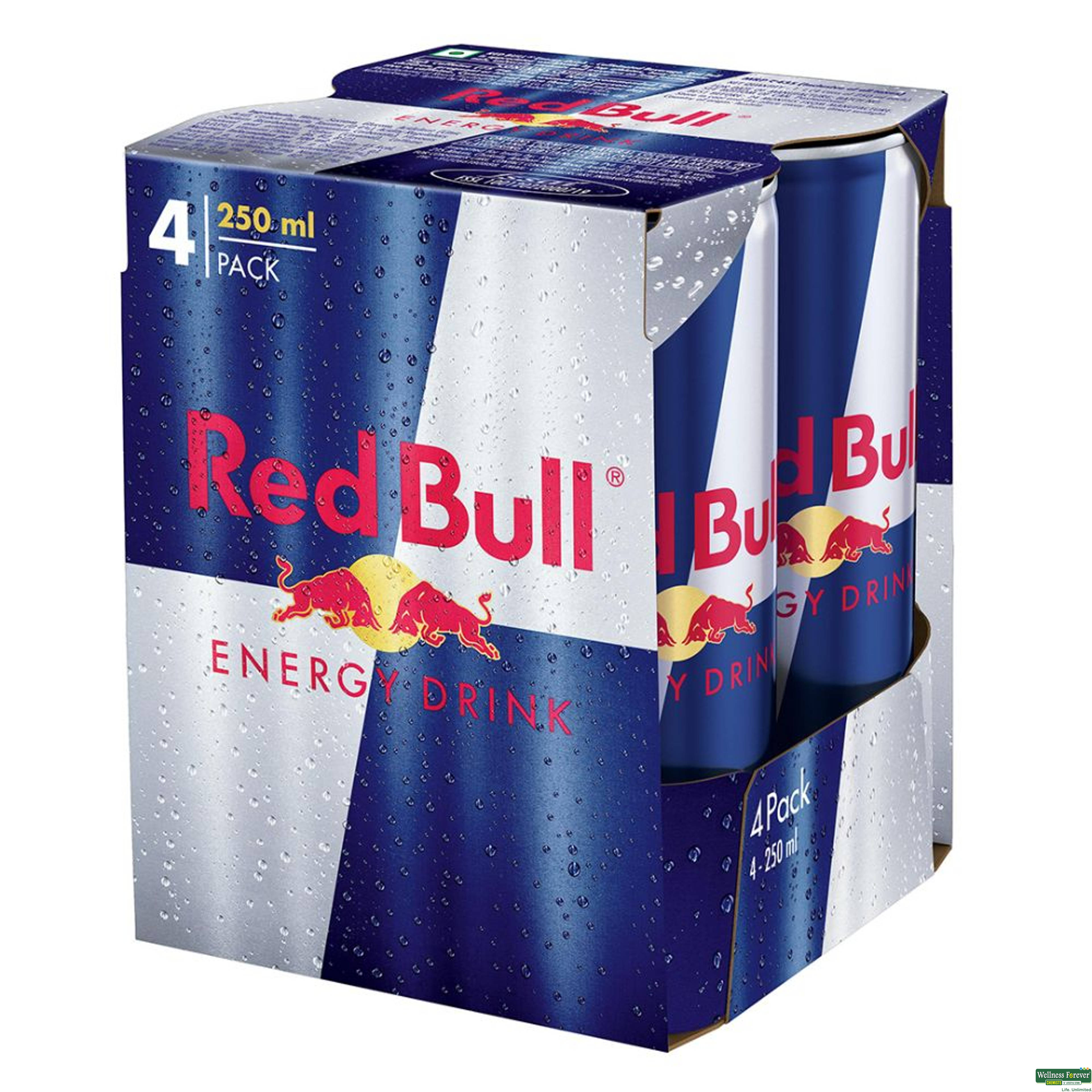 Red Bull Energy Drink, 4x250 Ml-image