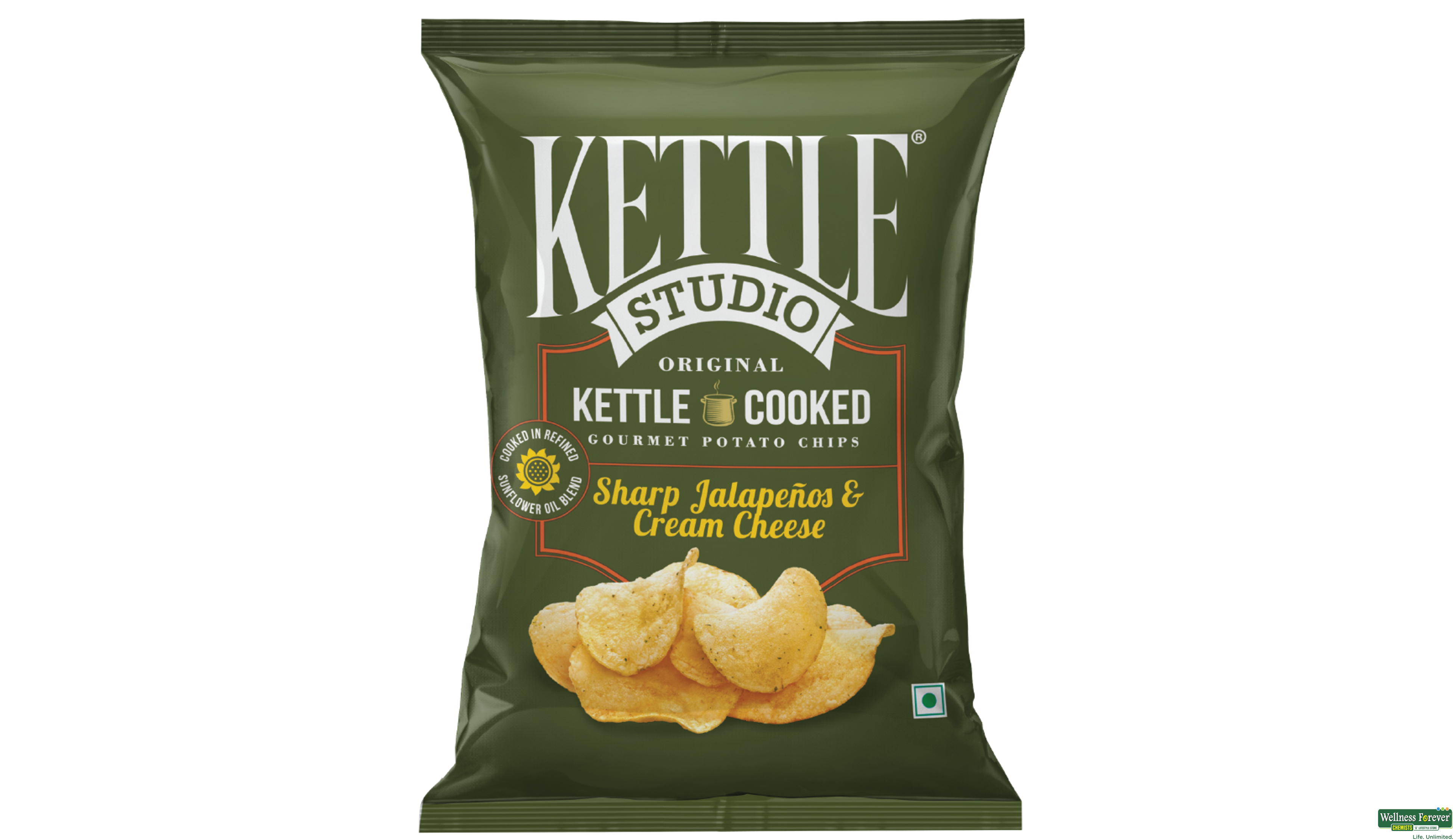 KETTLE CHIPS SHARP JALAPENO/CHEESE 113GM- 1, 113GM, 