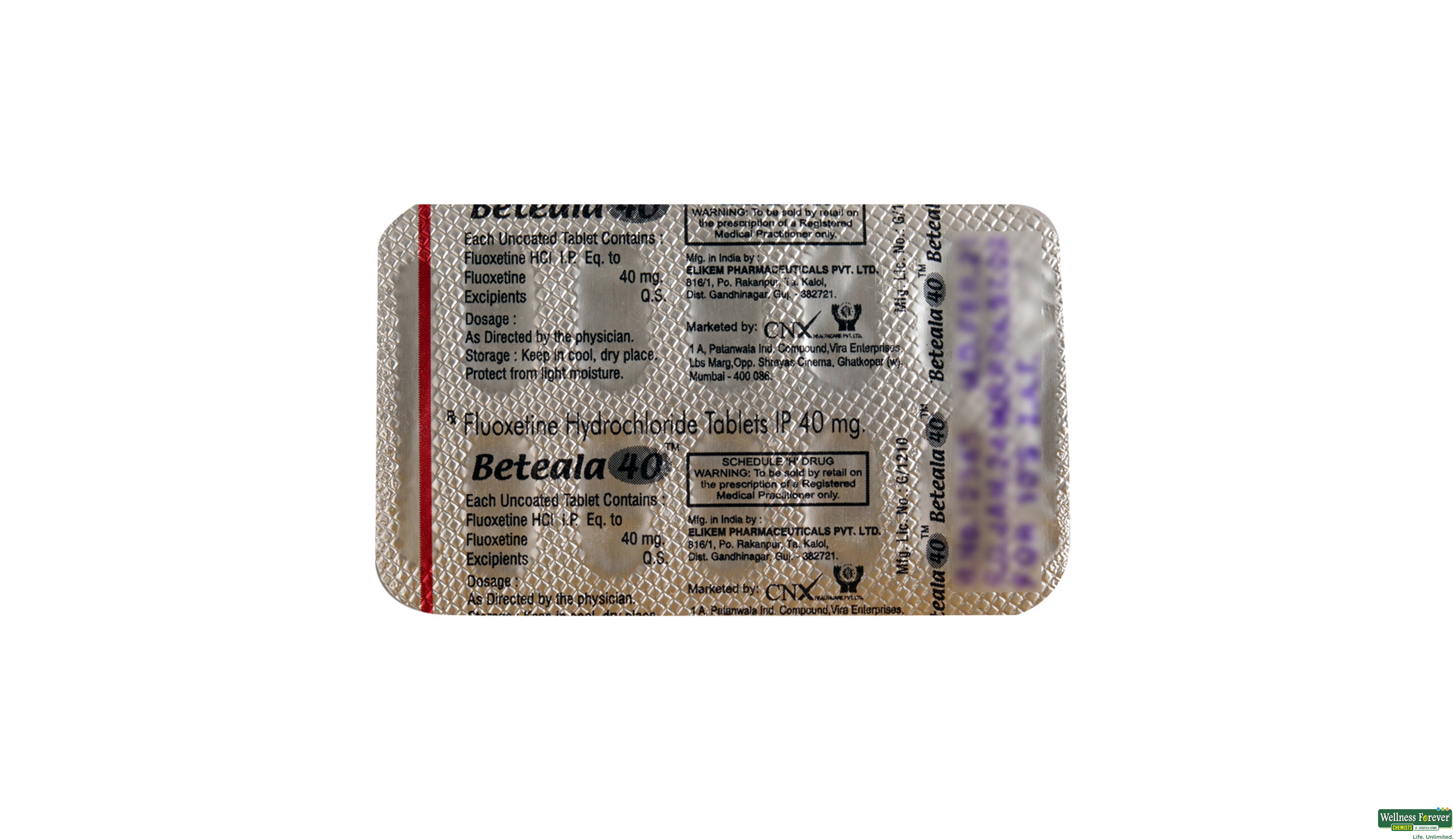 BETEALA 40MG 10TAB- 2, 10TAB, 