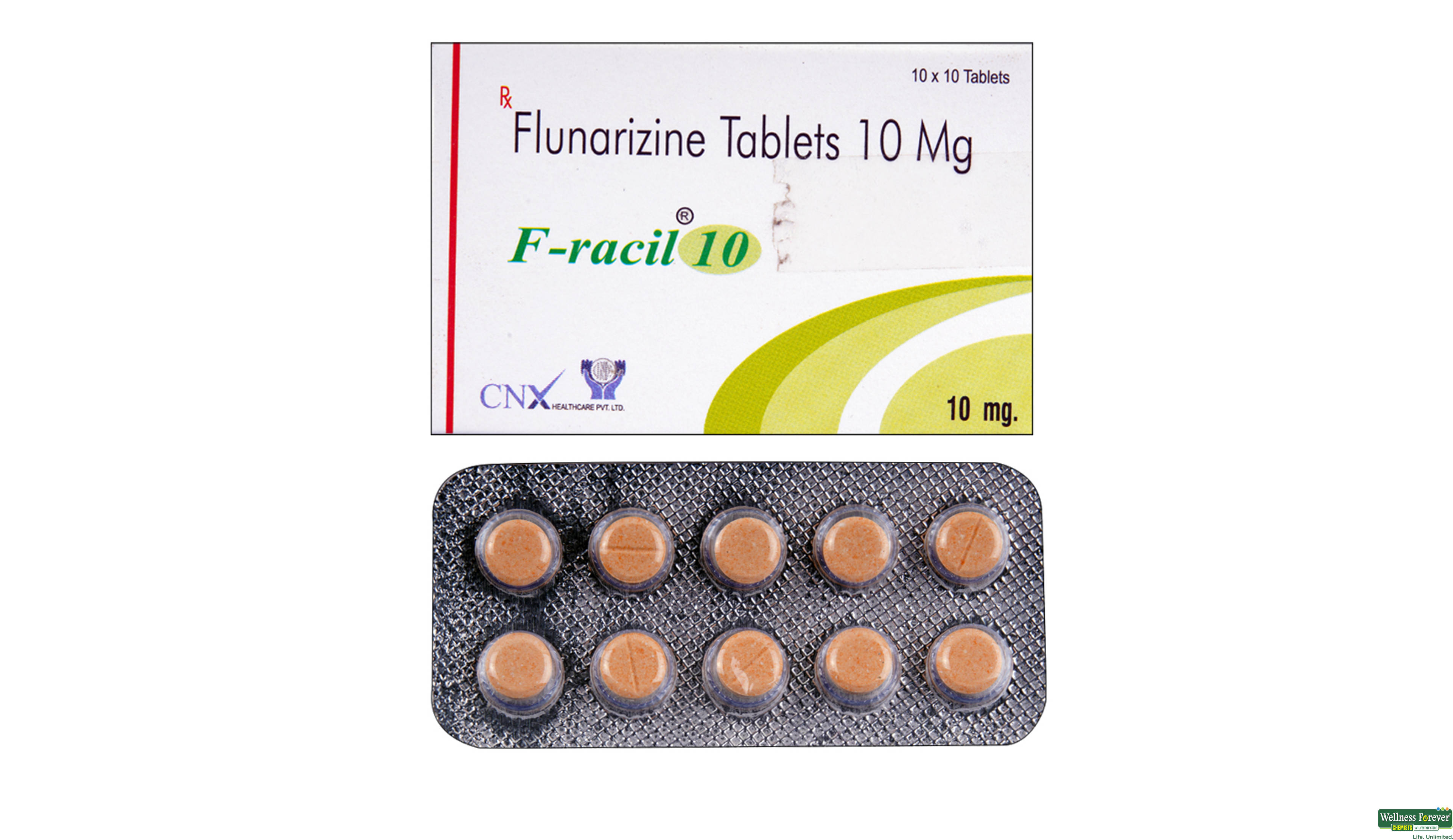 F-RACIL 10MG 10TAB- 1, 10TAB, 