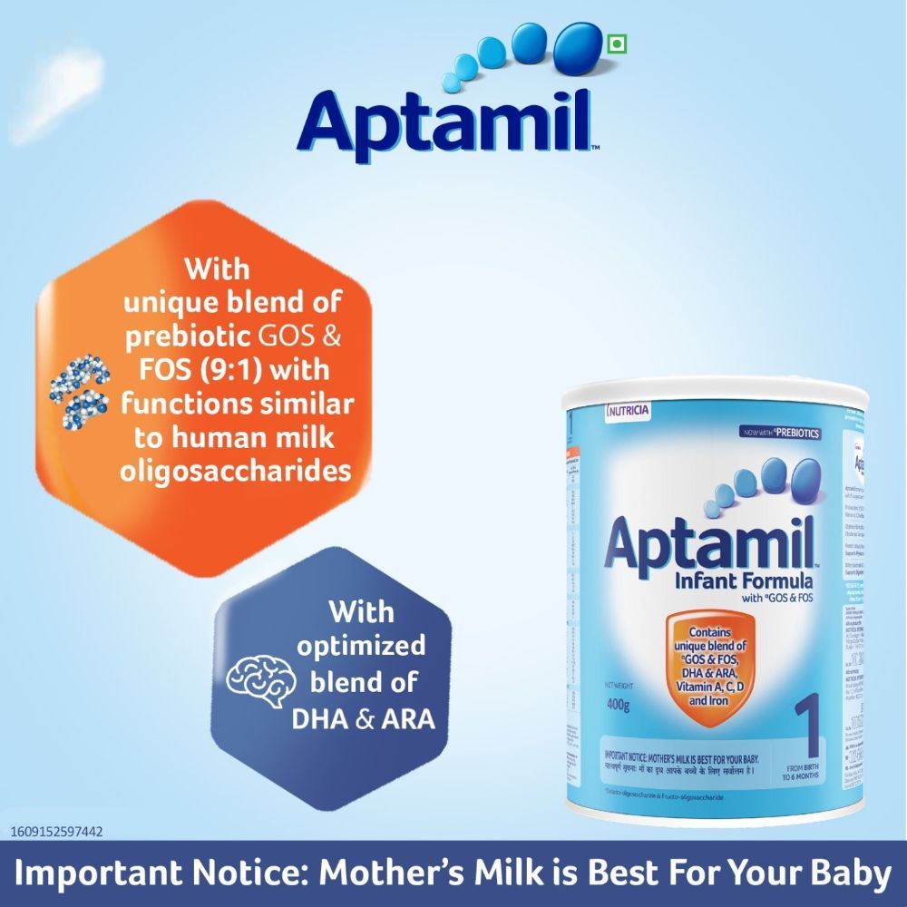 Buy Aptamil Stage 3 Infant Formula Powder, 400 g Online at Best