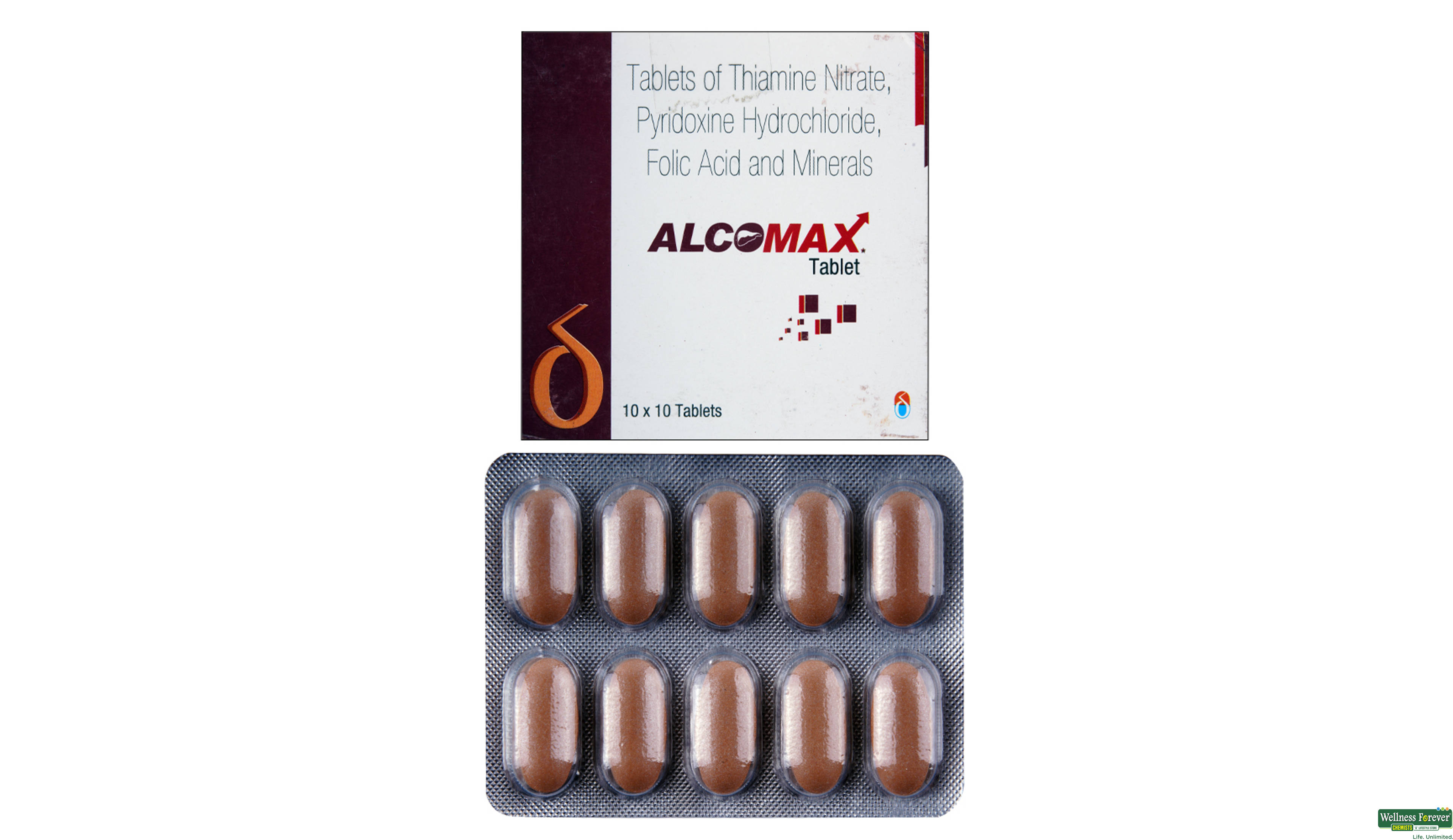 ALCOMAX 10TAB- 1, 10TAB, 