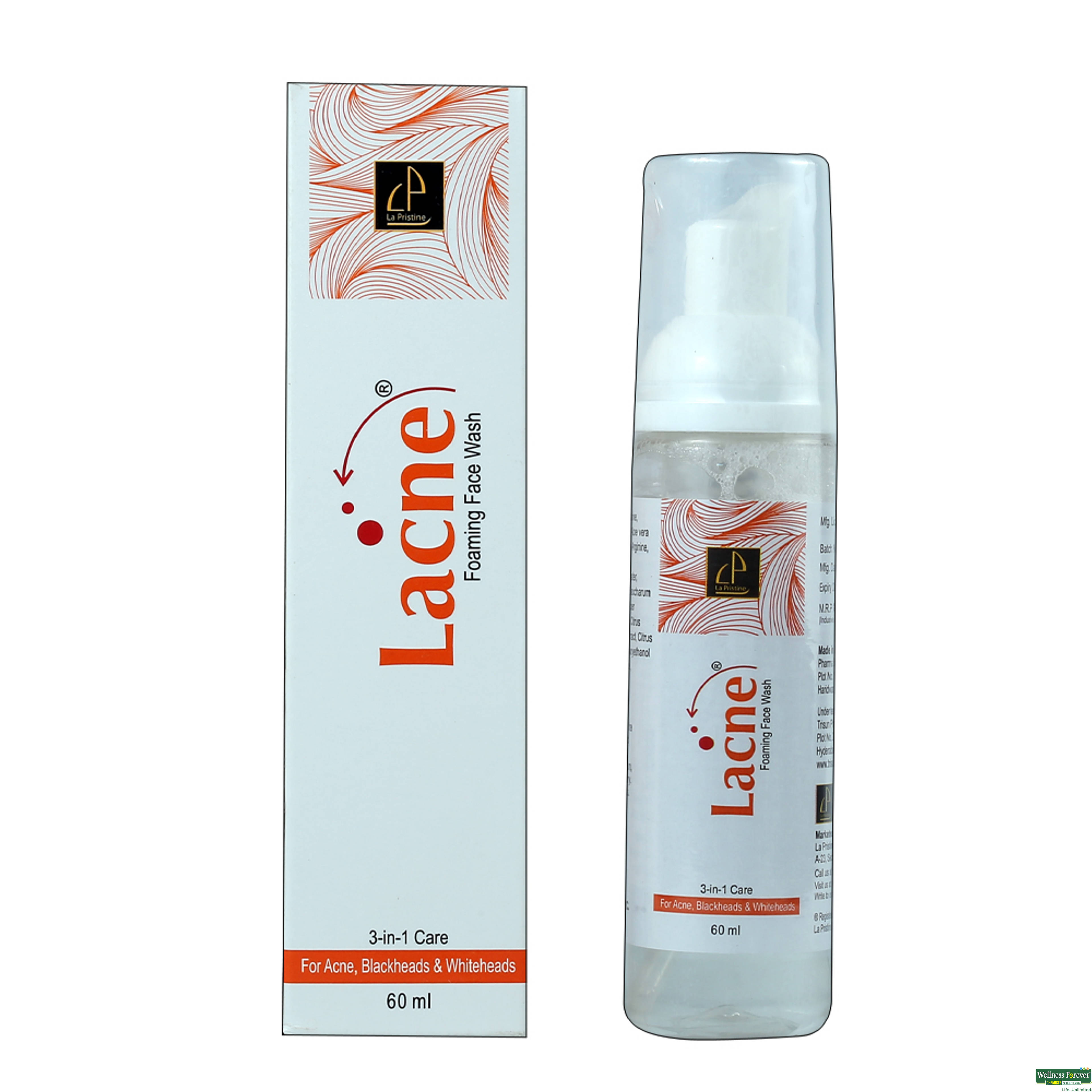 LACNE FOAMING F/WASH 60ML-image