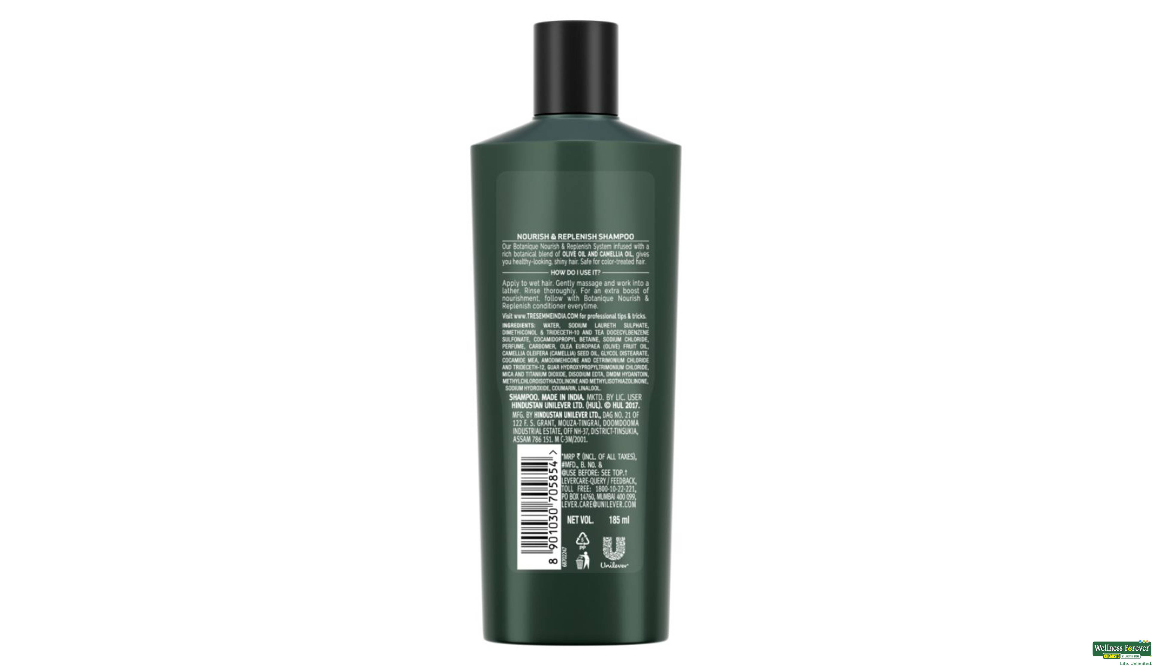TRESEMME SHMP NOURISH & REPLENISH 180ML- 2, 180ML, 