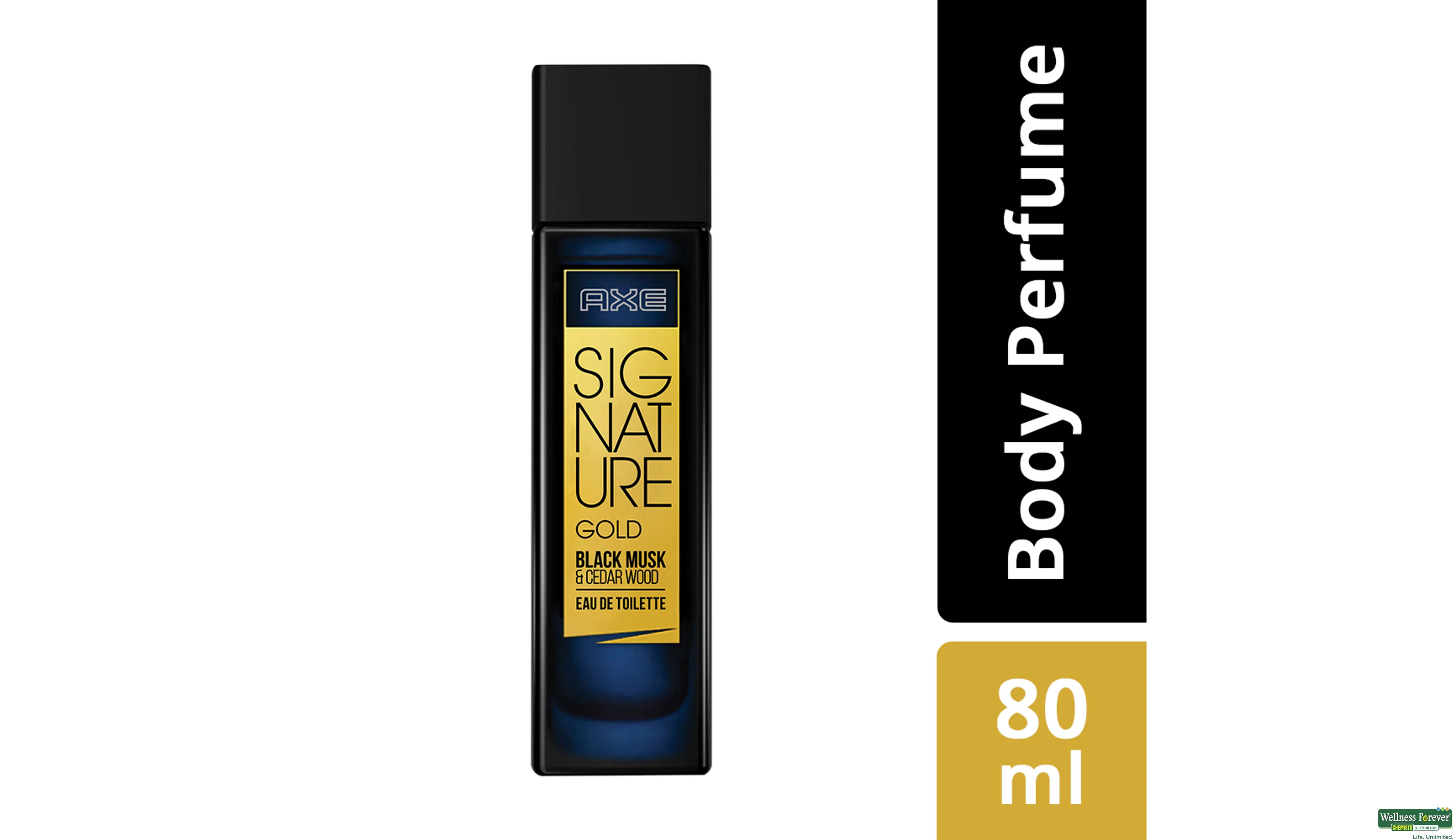 Axe black eau de toilette 100 ml top