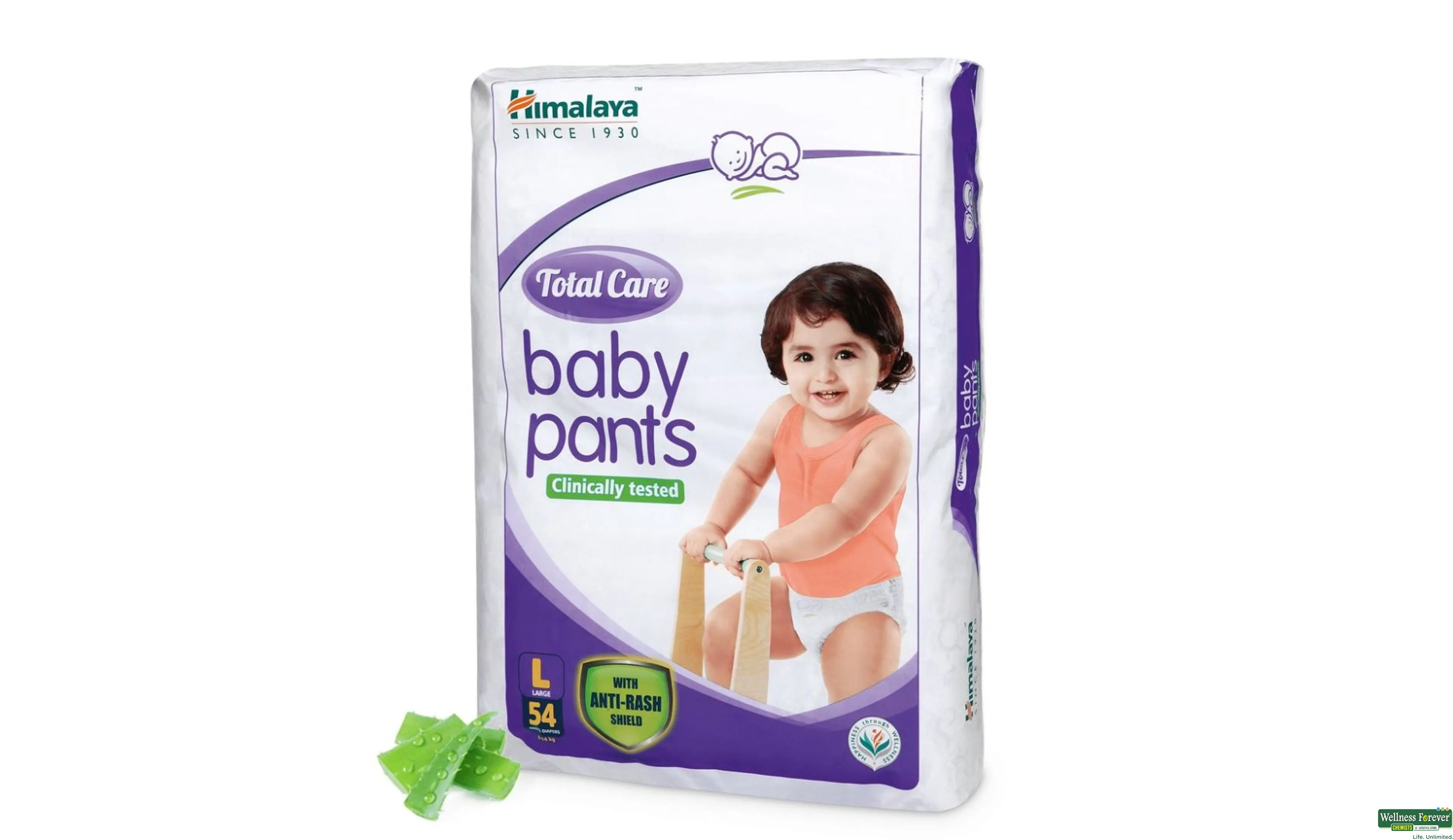 Himalaya Total Care Baby Pants Diapers With AntiRash Shield Extra Large 54  Pieces Online in India, Buy at Best Price from Firstcry.com - 1472071