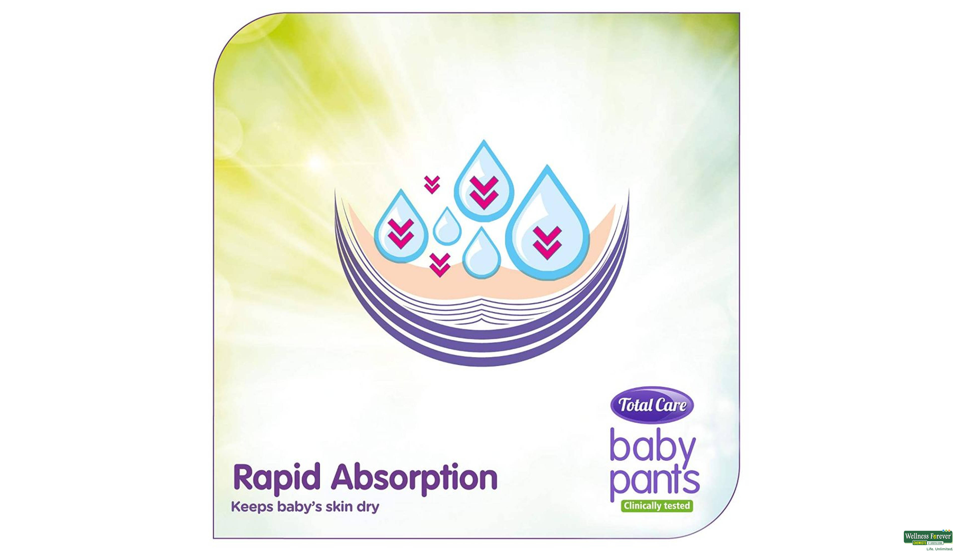 HIMA DIAP BABY PANTS TOTAL CARE L 54PC- 6, 54PC, 