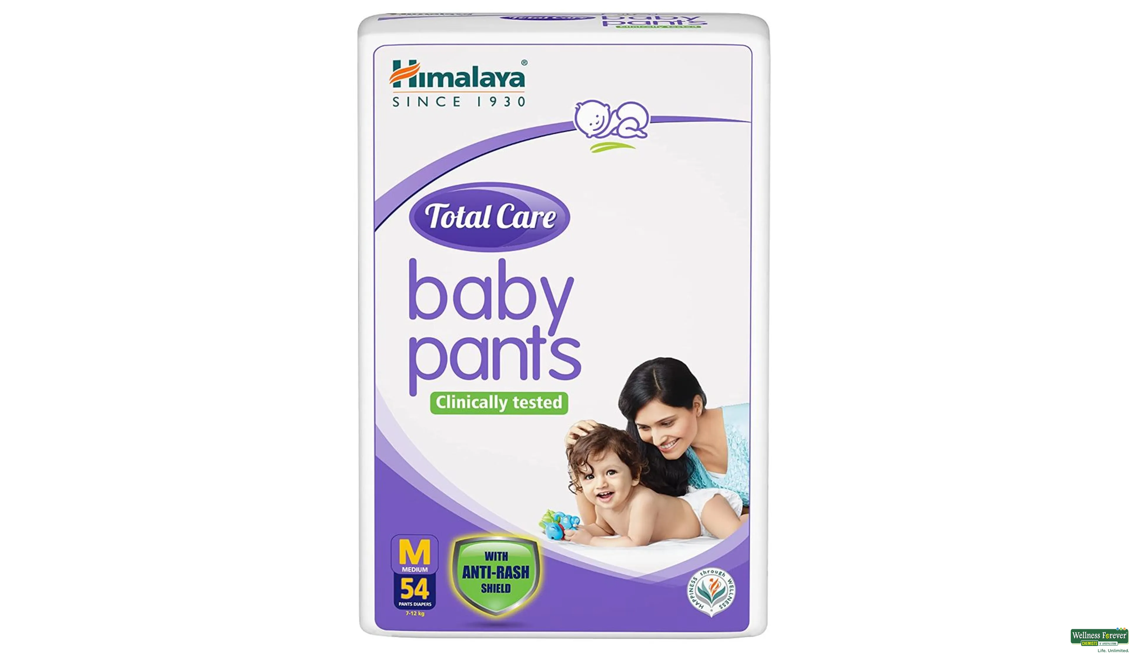 Buy Himalaya Total Care Baby Pants (S) 54 count (Up to 7 kg) Online at Best  Prices in India - JioMart.