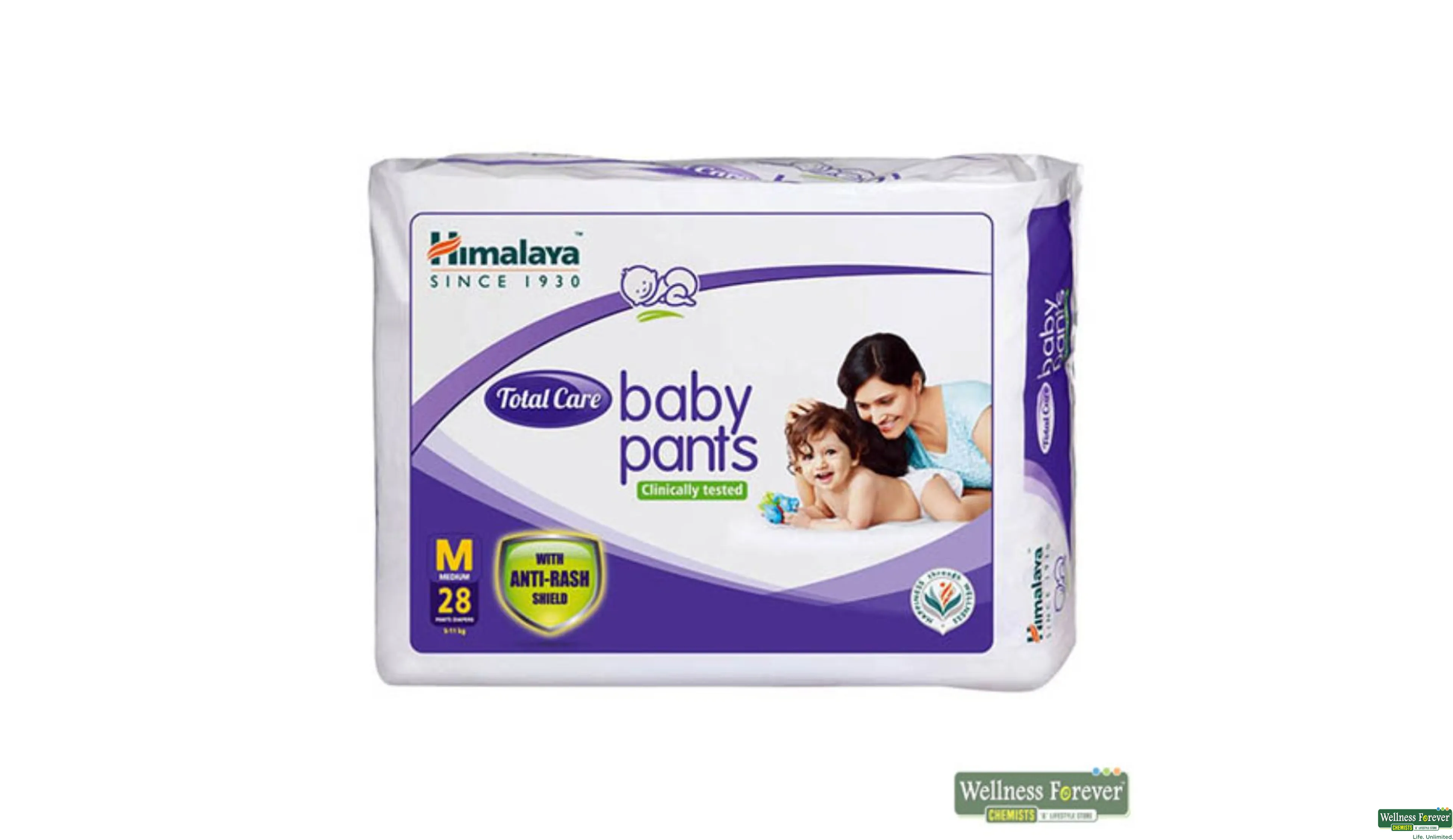 Buy Himalaya Total Care Baby Diaper Pants - Small, Upto 7 kg, With  Anti-Rash Shield Online at Best Price of Rs 106.25 - bigbasket