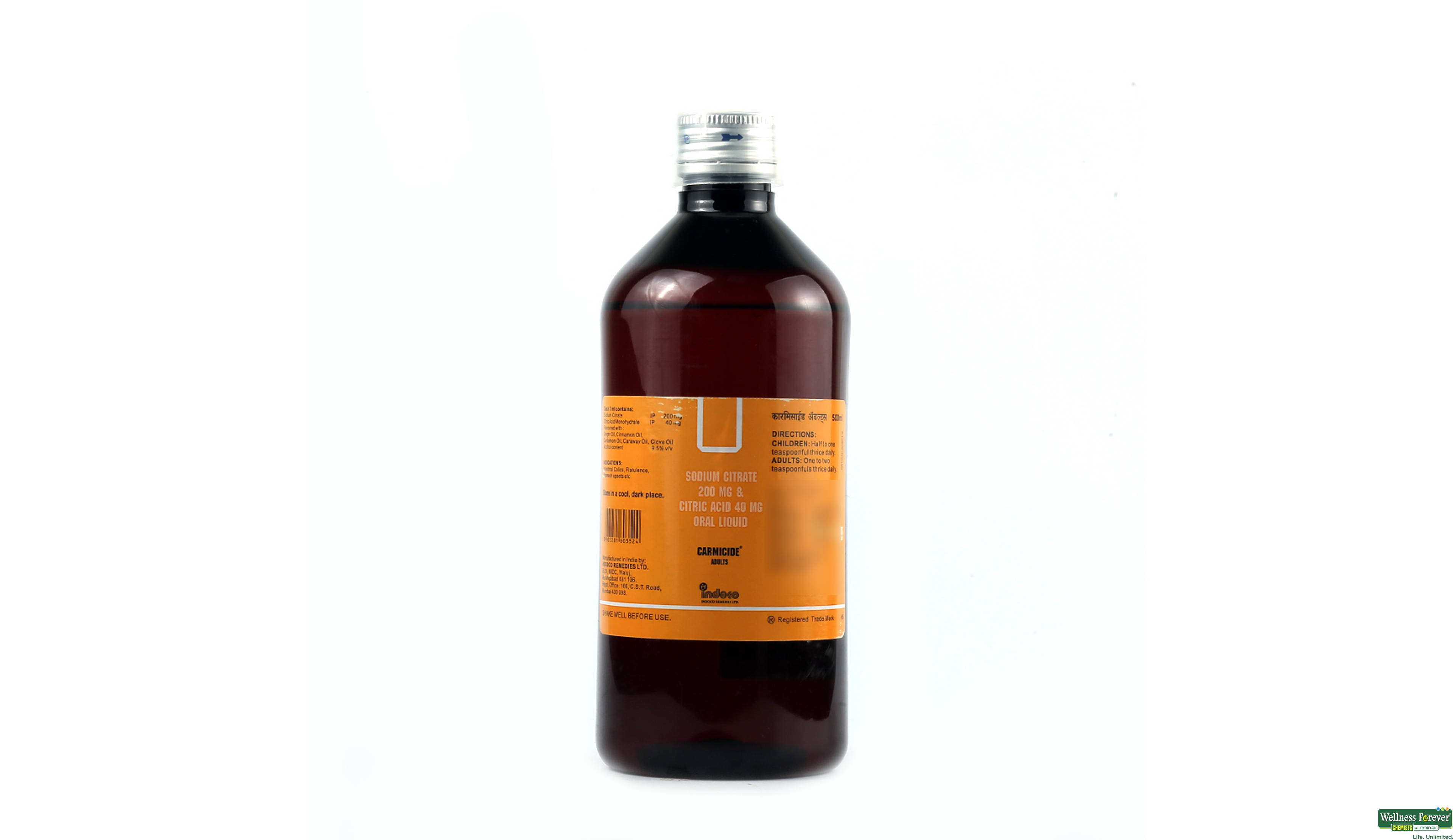 CARMICIDE ADULT SYP 500ML- 1, 500ML, 