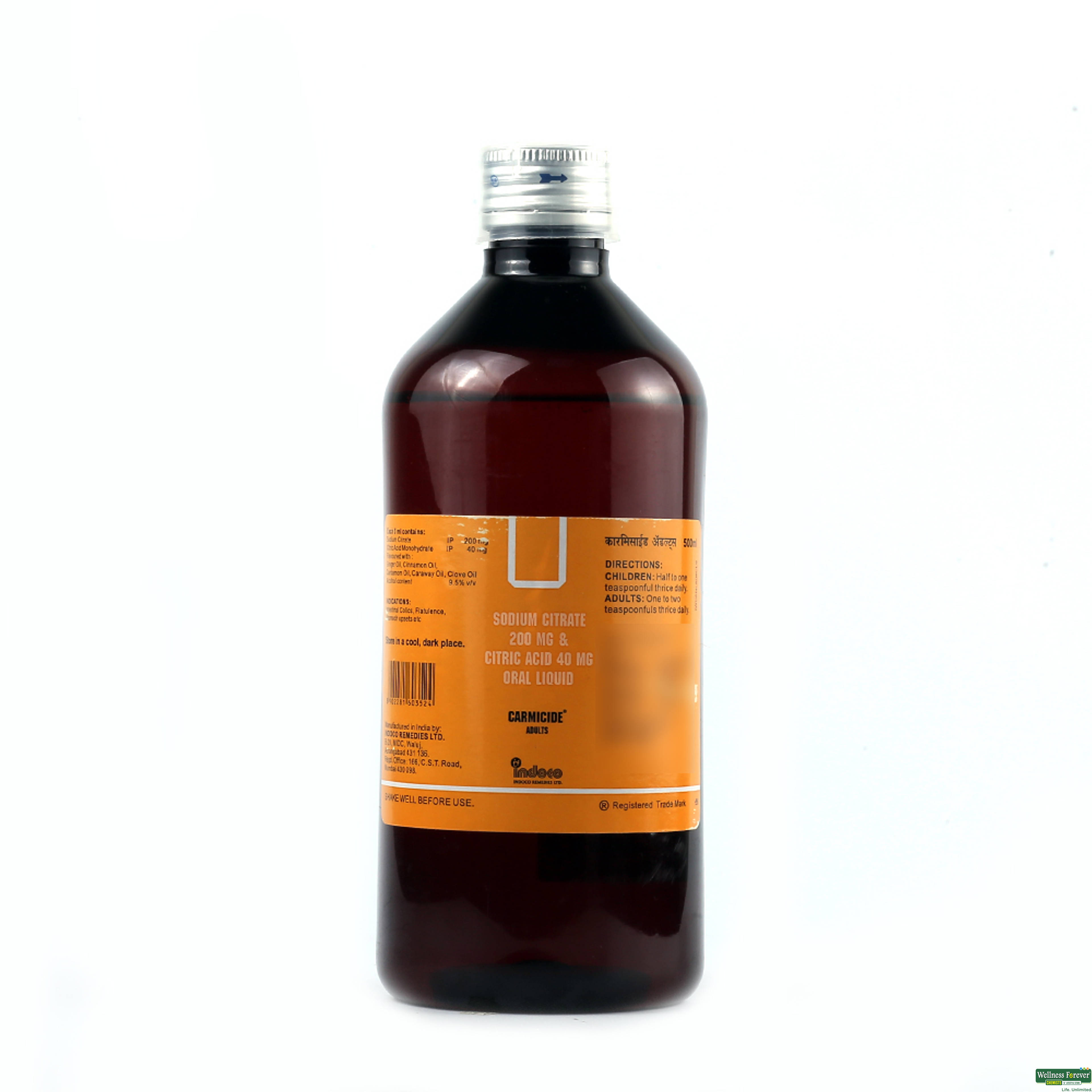 CARMICIDE ADULT SYP 500ML-image