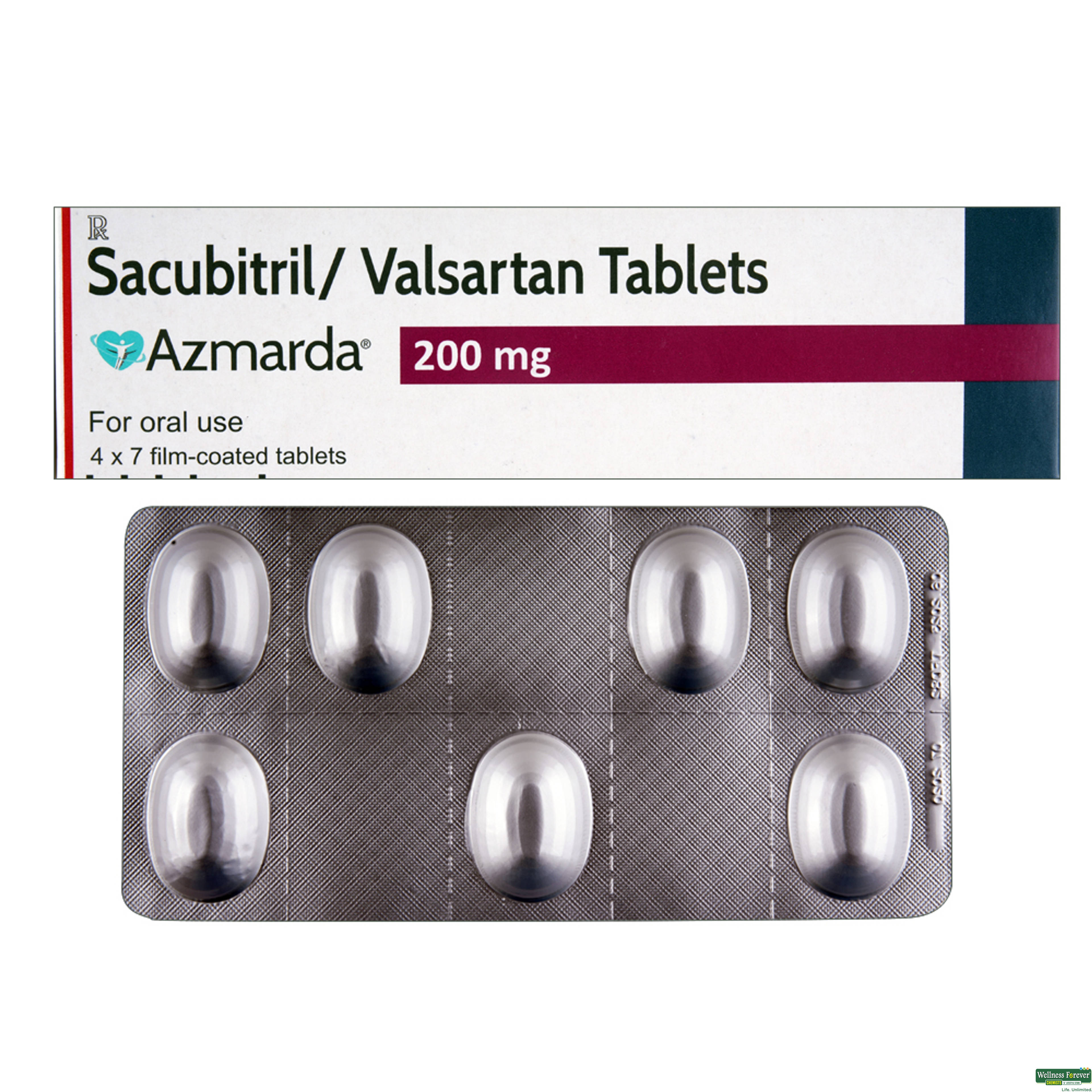 Azmarda 200mg 7 Tablets-image