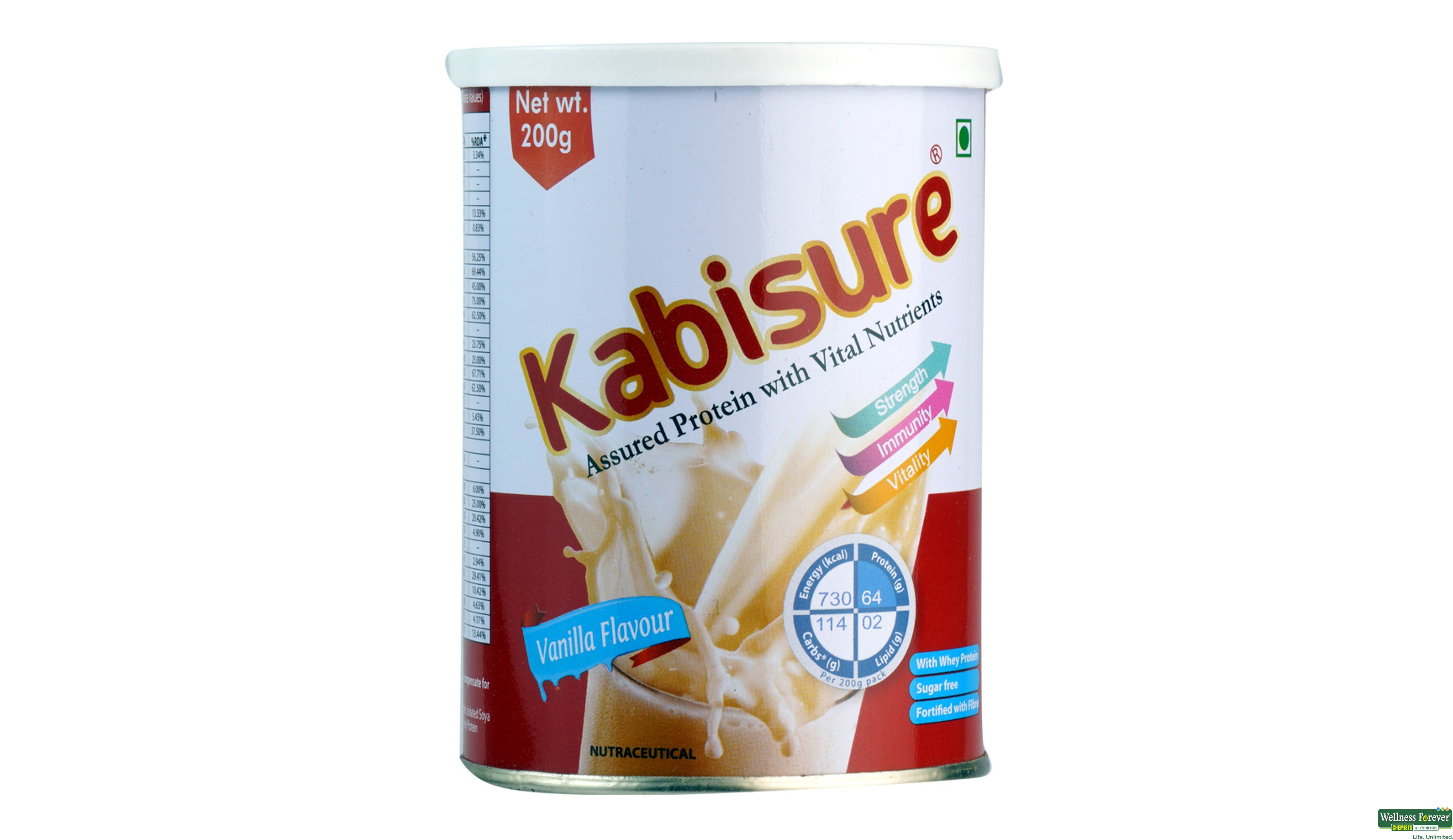 KABISURE VANILLA POW 200GM- 1, 200GM, 