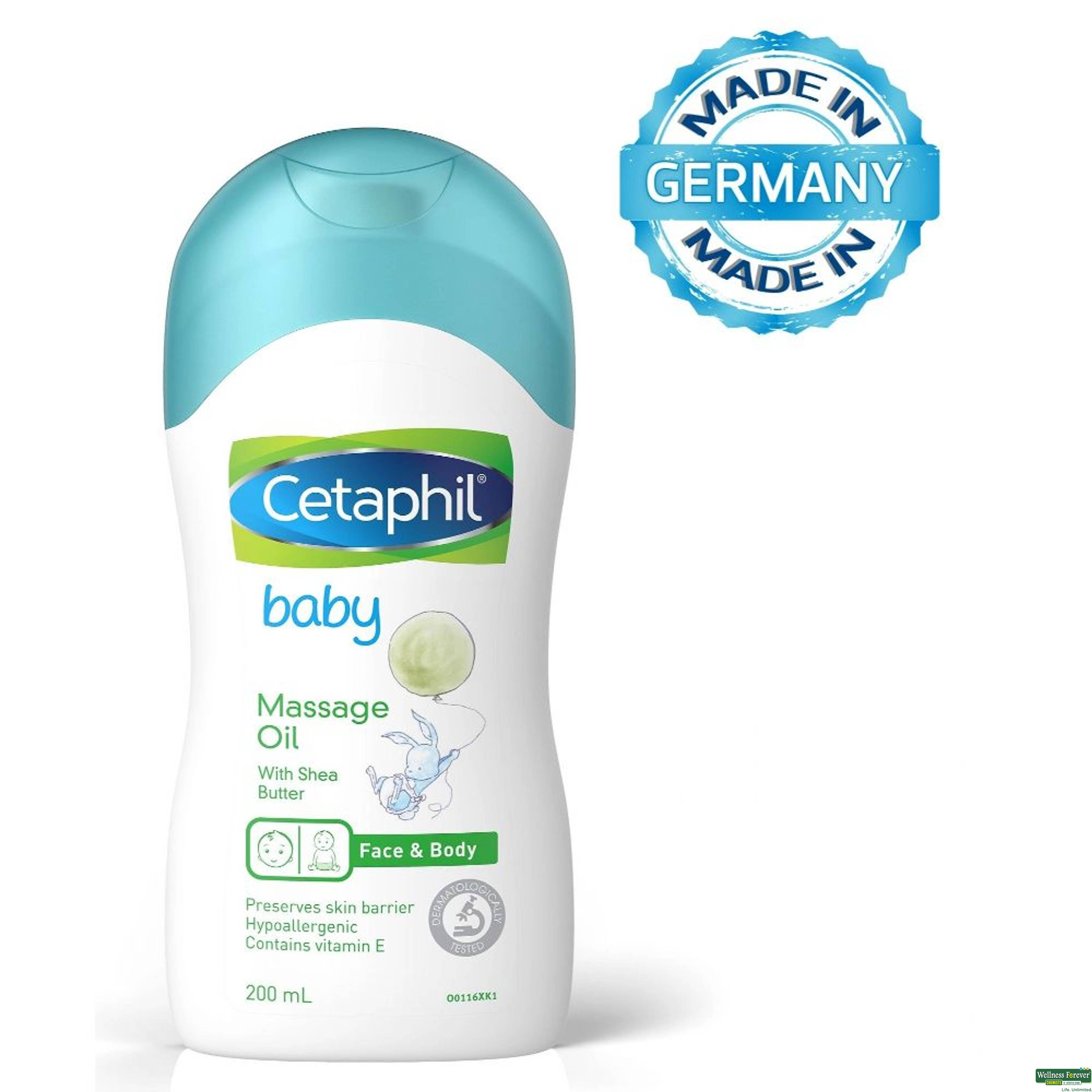 Cetaphil Baby Massage Oil, 200 ml-image