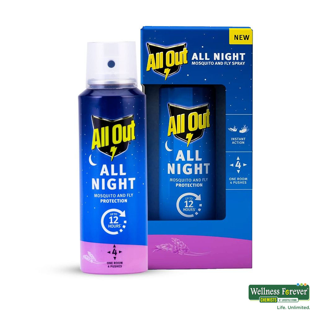 Buy All Out All Night Mosquito and Fly Spray 30 ml Online at Best