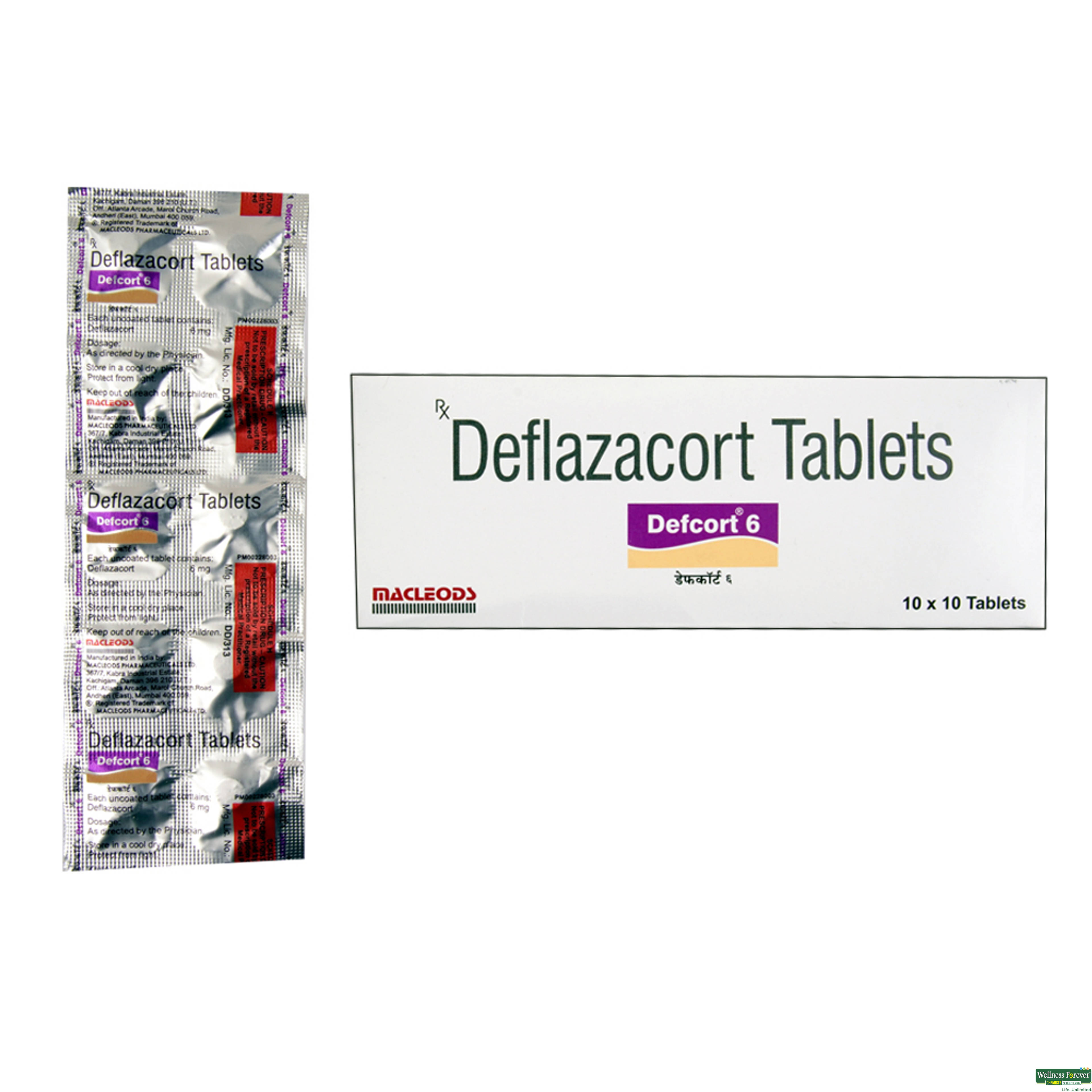 Defcort 6Mg 10 Tablets-image