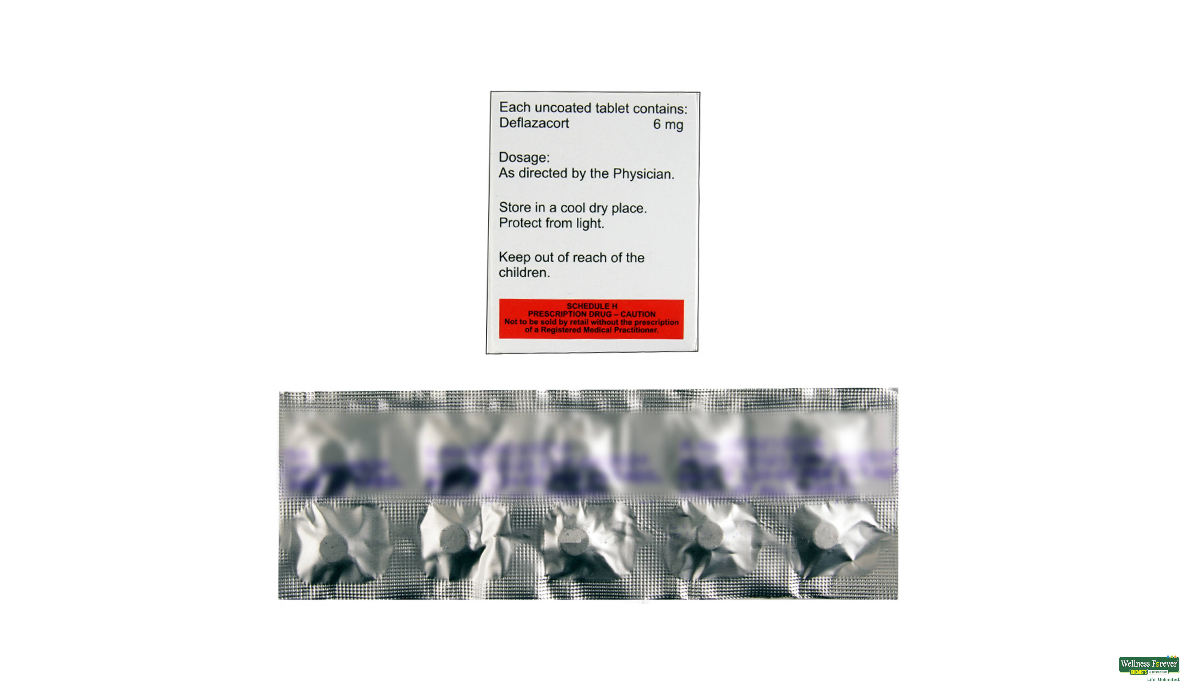 DEFCORT 6MG 10TAB- 2, 10TAB, 