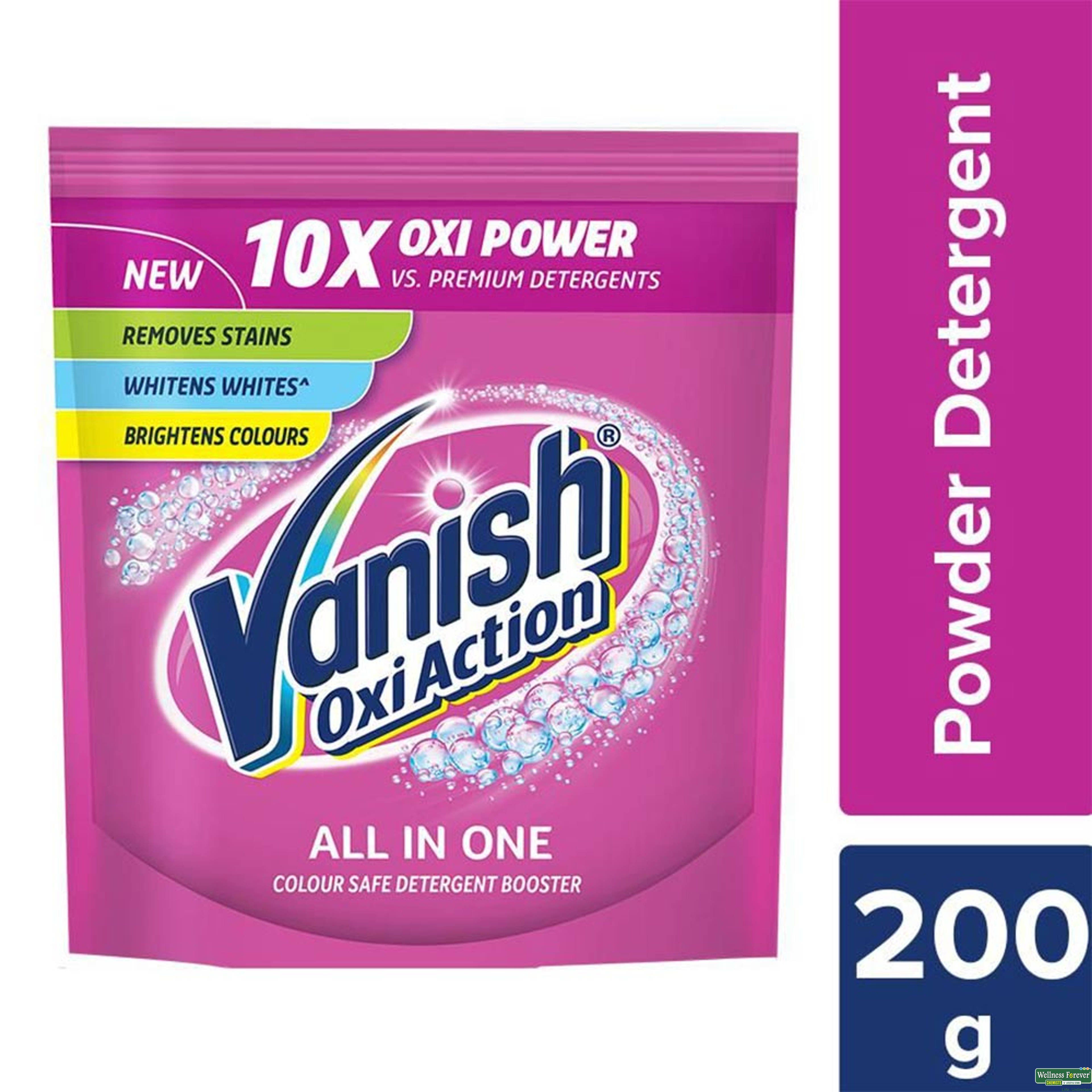 VANISH OXI ACTION PWDR DETERGENT 200GM-image