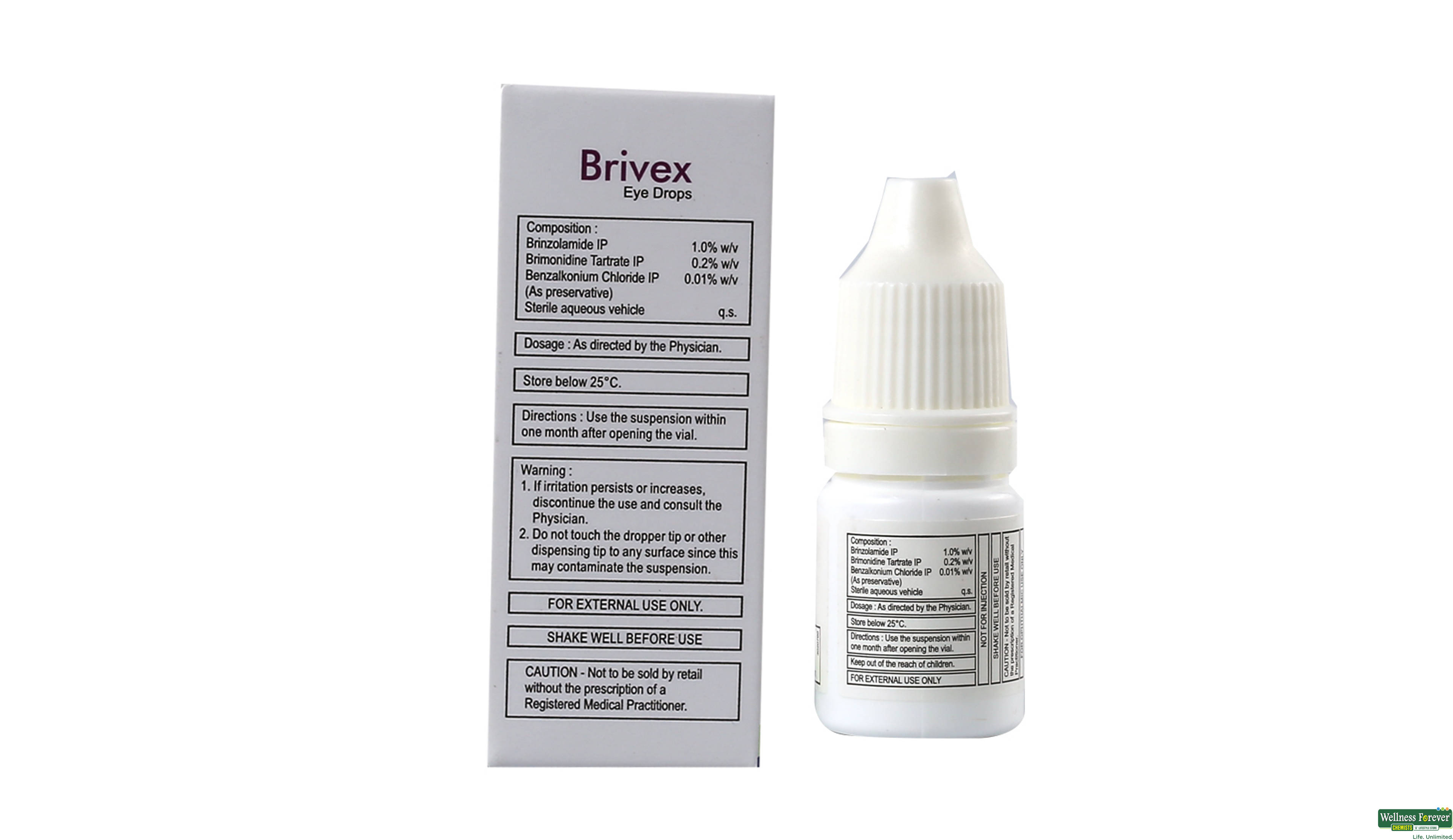 BRIVEX E/DROPS 5ML- 2, 5ML, 