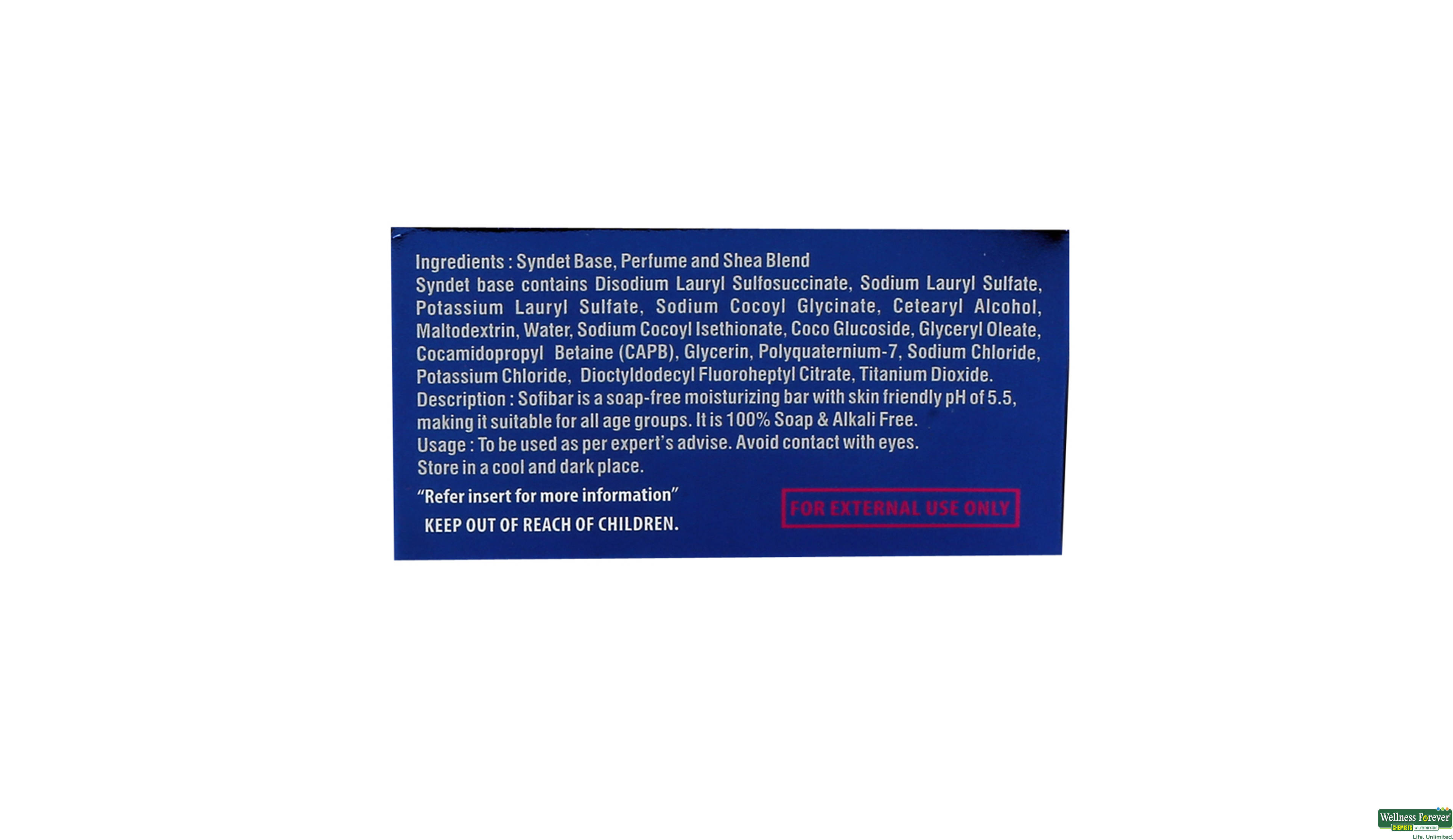 SOFIBAR SYNDET BAR 75GM- 2, 75GM, null