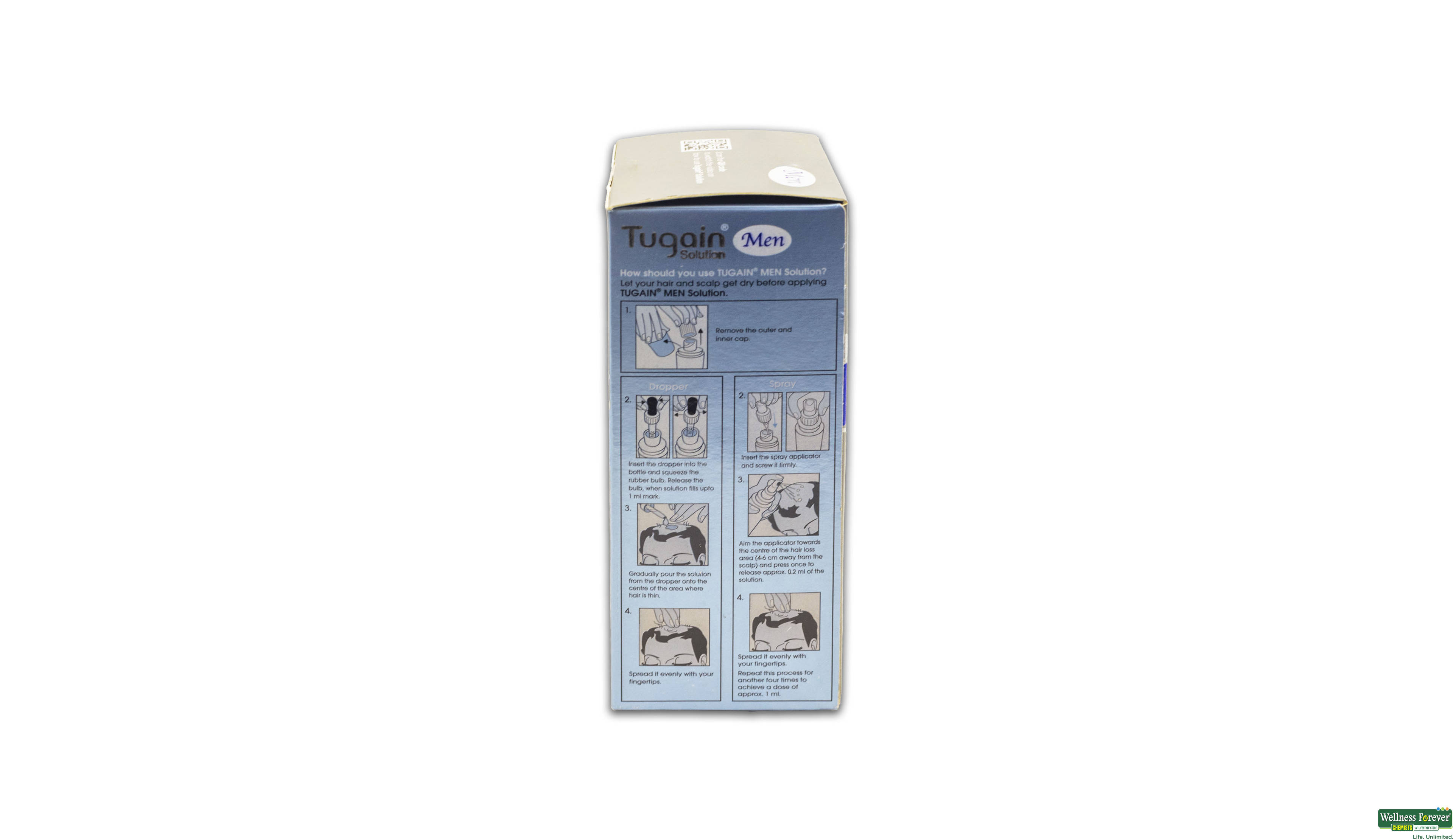 TUGAIN MEN 5% SOLN 60ML- 3, 60ML, 