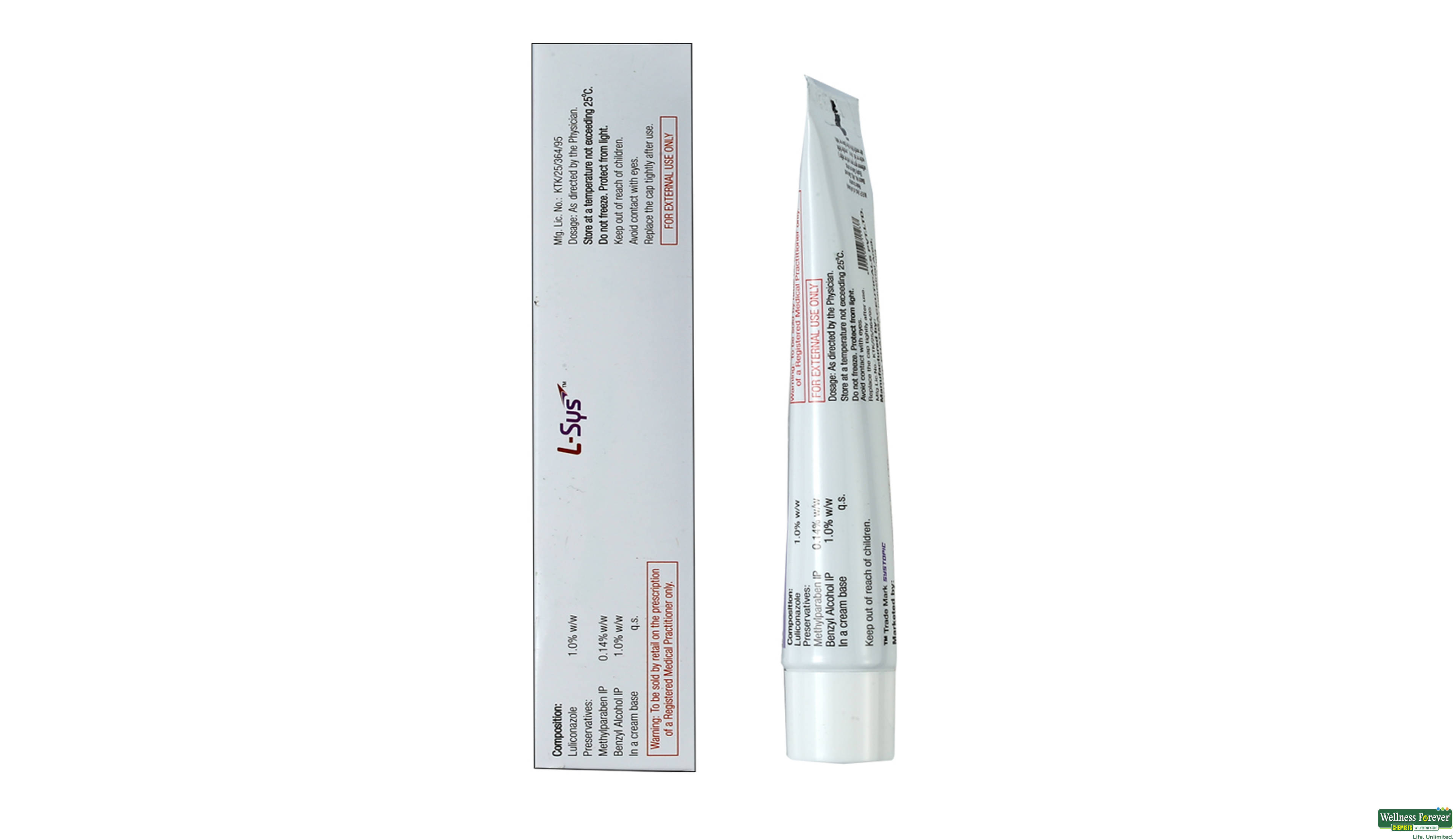 L-SYS 1% CREAM 30GM- 2, 30GM, 