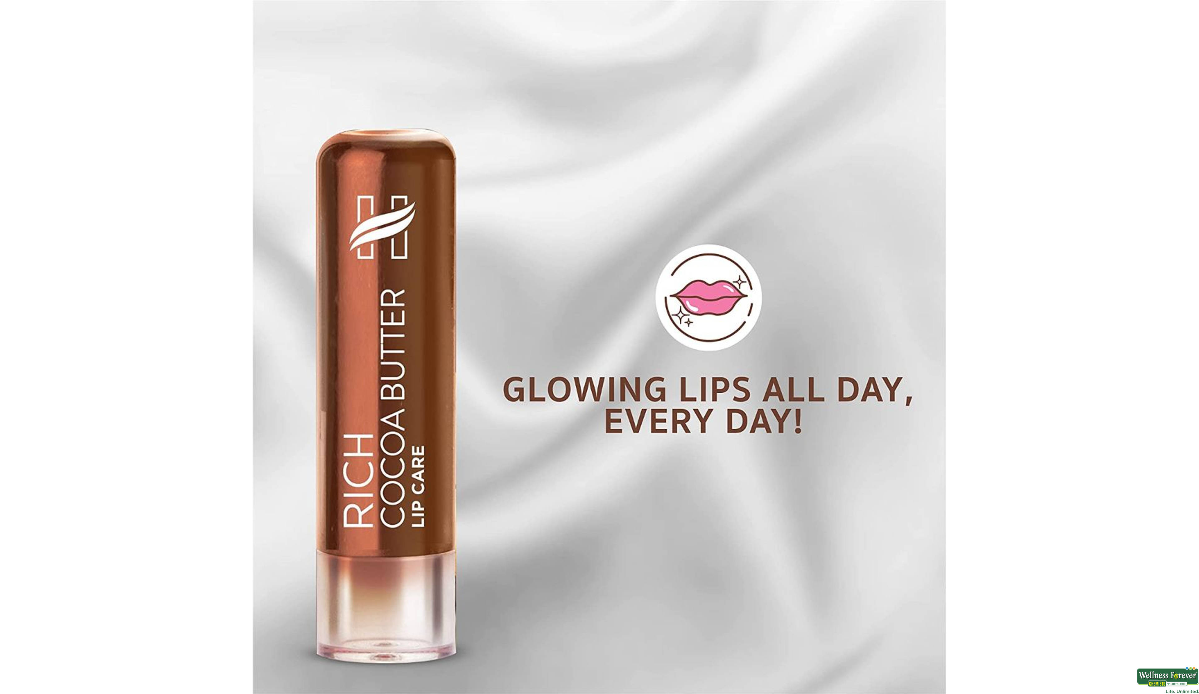 HIMA LIP CARE RICH COCOA BUTTER 4.5GM- 3, 4.5GM, 