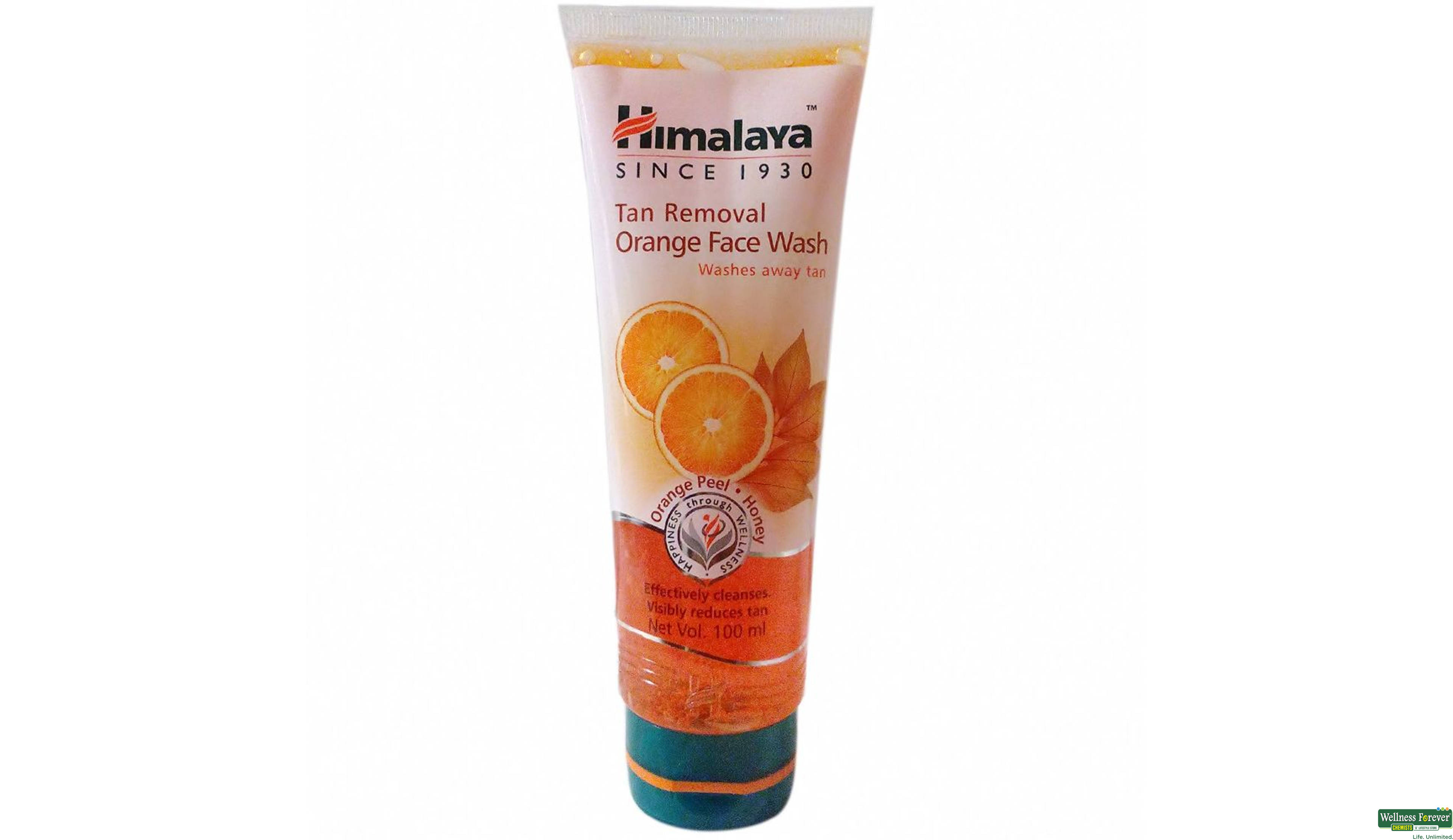 HIMA F/WASH ORANGE TAN REMOVAL 100ML- 1, 100ML, null