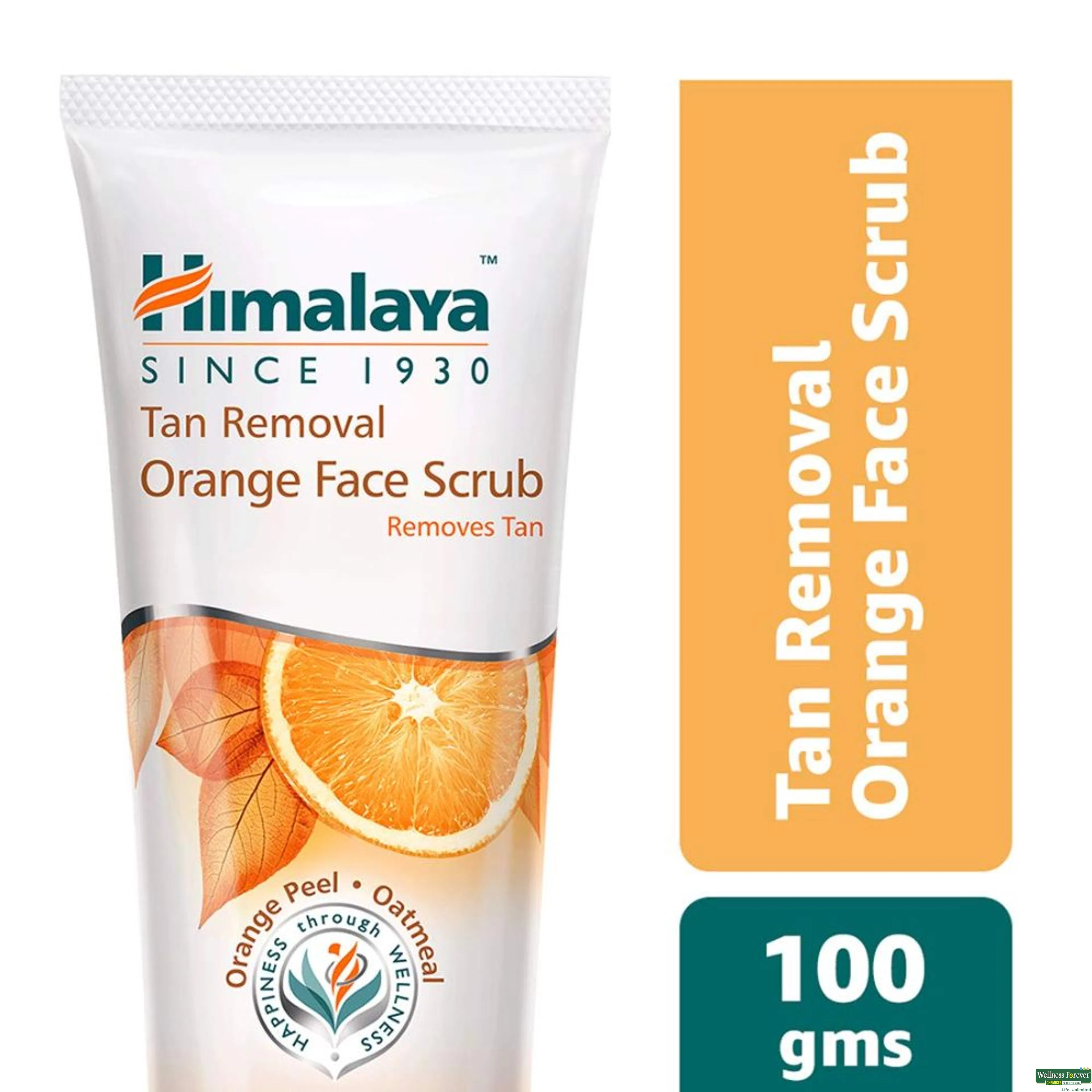 HIMA F/SCRUB ORANGE TAN REMOVAL 100GM-image