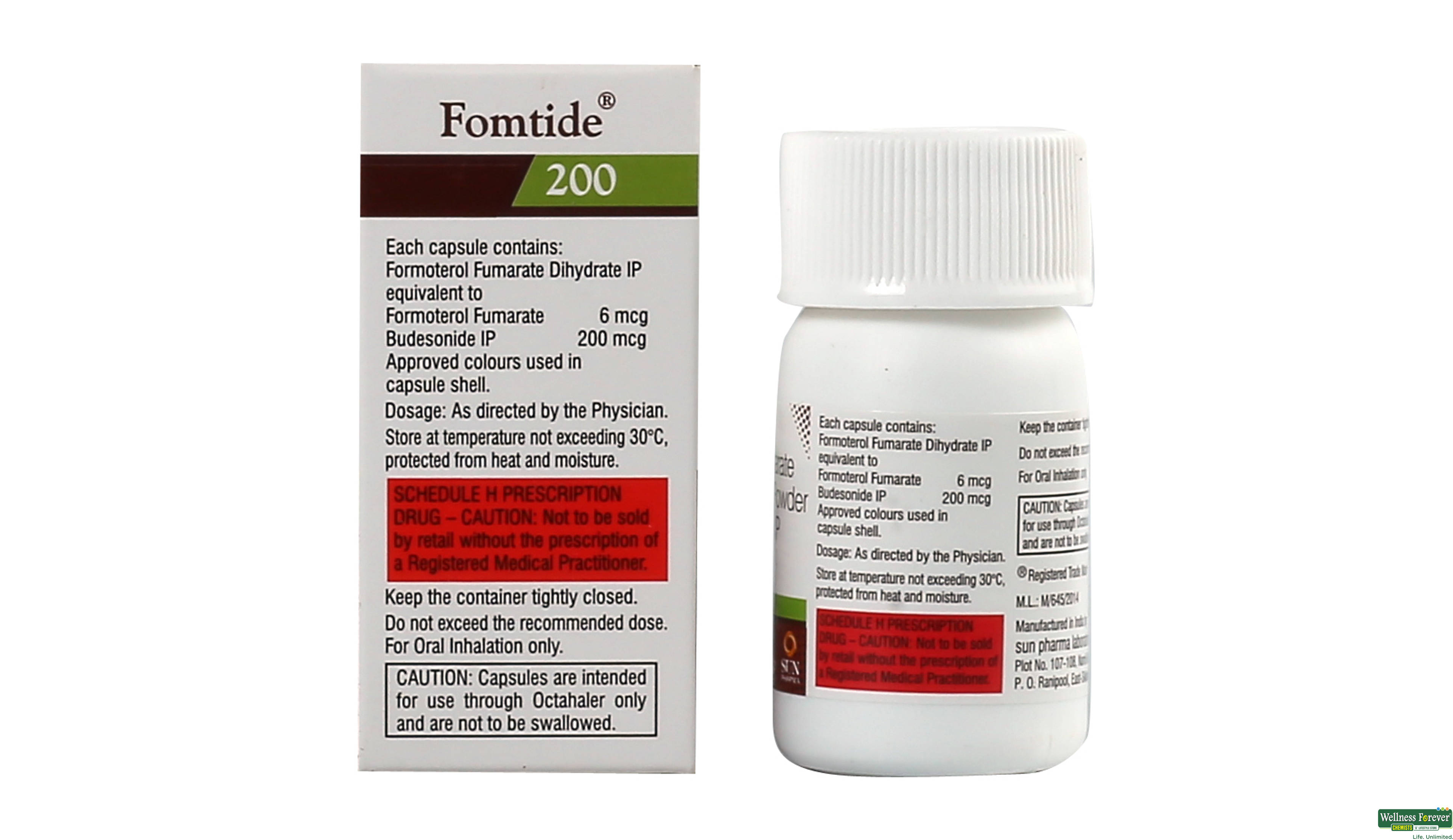 FOMTIDE 200 OCTACAPS 30CAP- 2, 30CAP, 