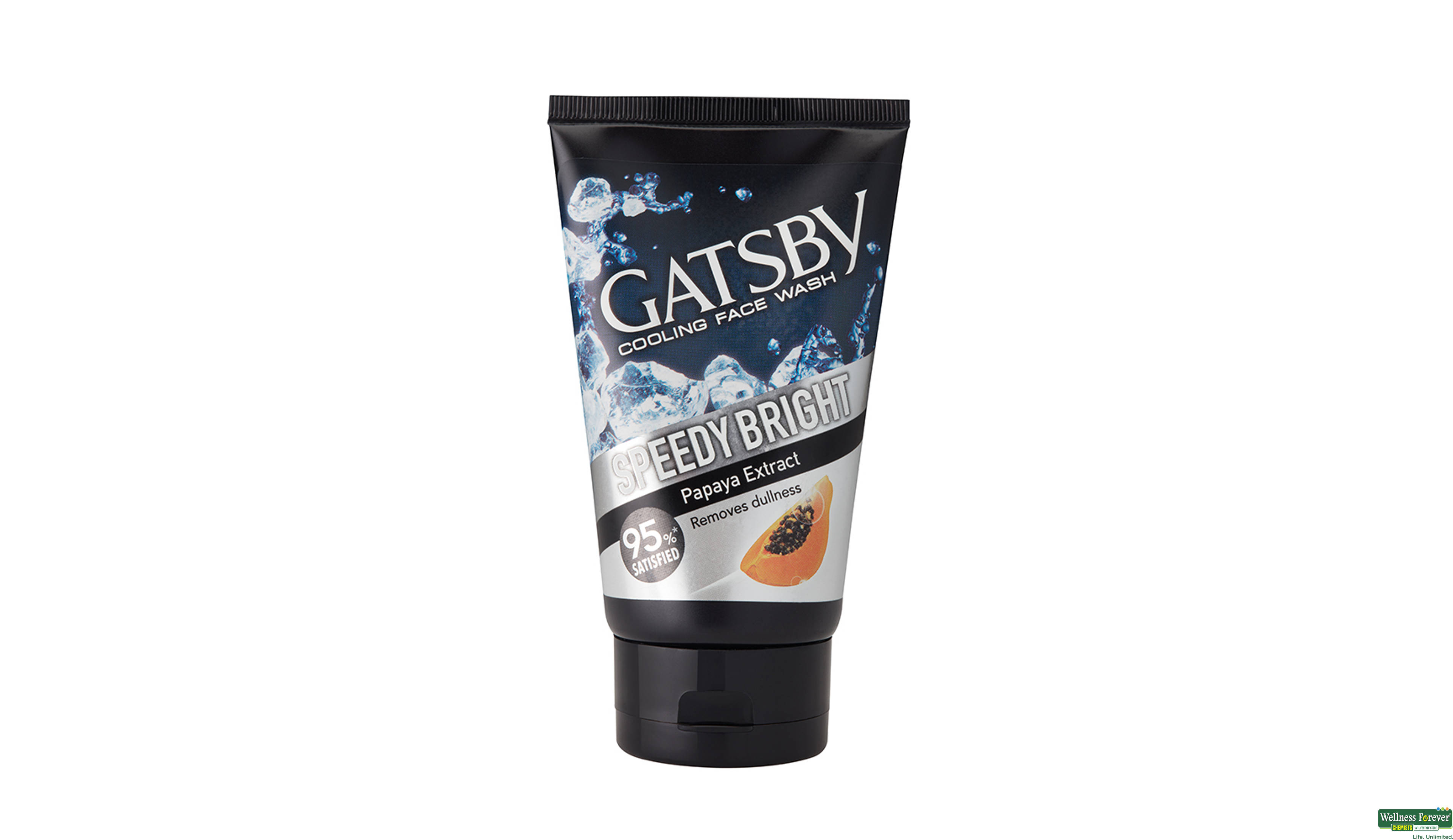 GATSBY F/WASH CLEAR WHITENING 100GM- 1, 100GM, 