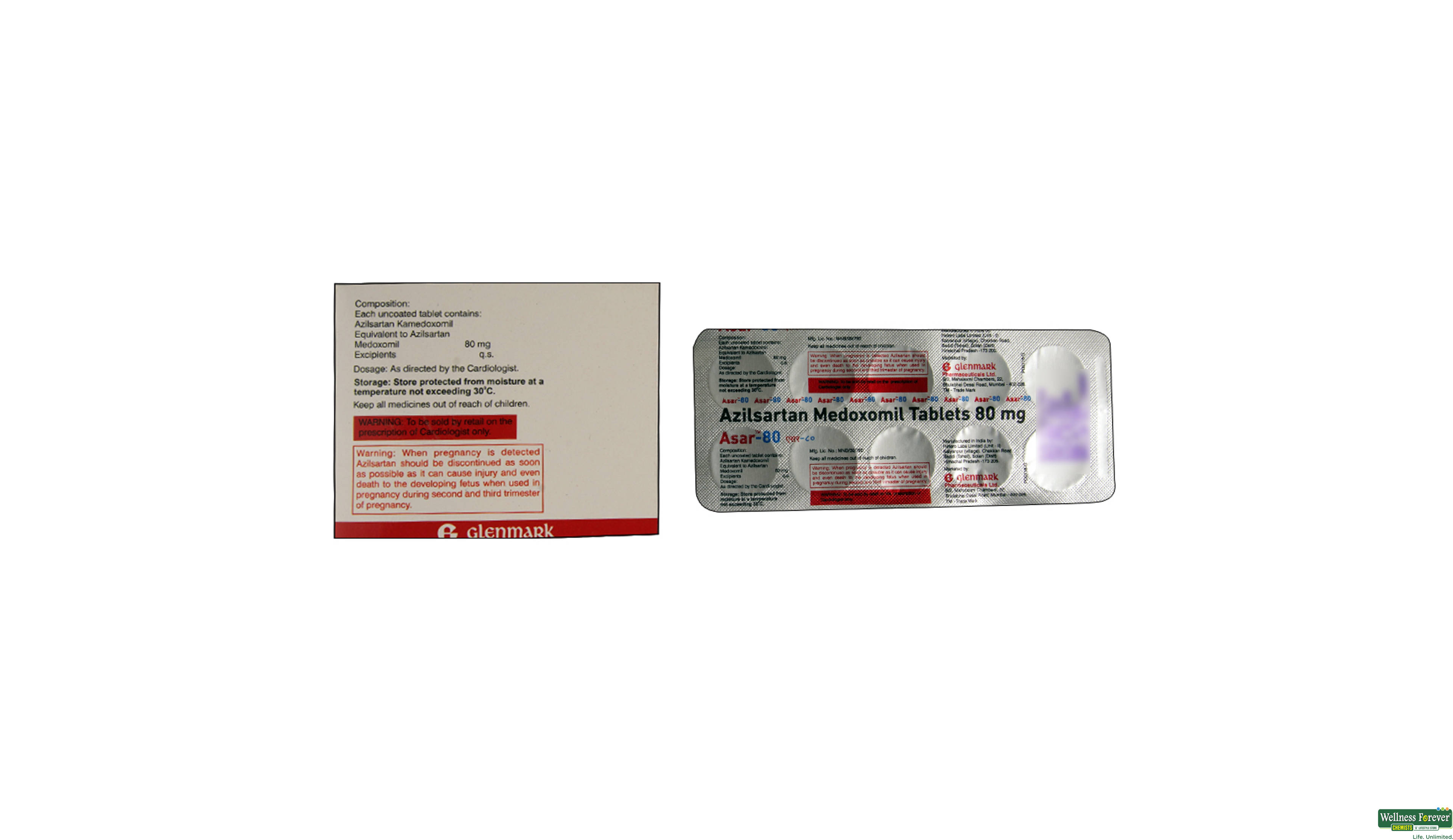 ASAR 80MG 10TAB- 2, 10TAB, 