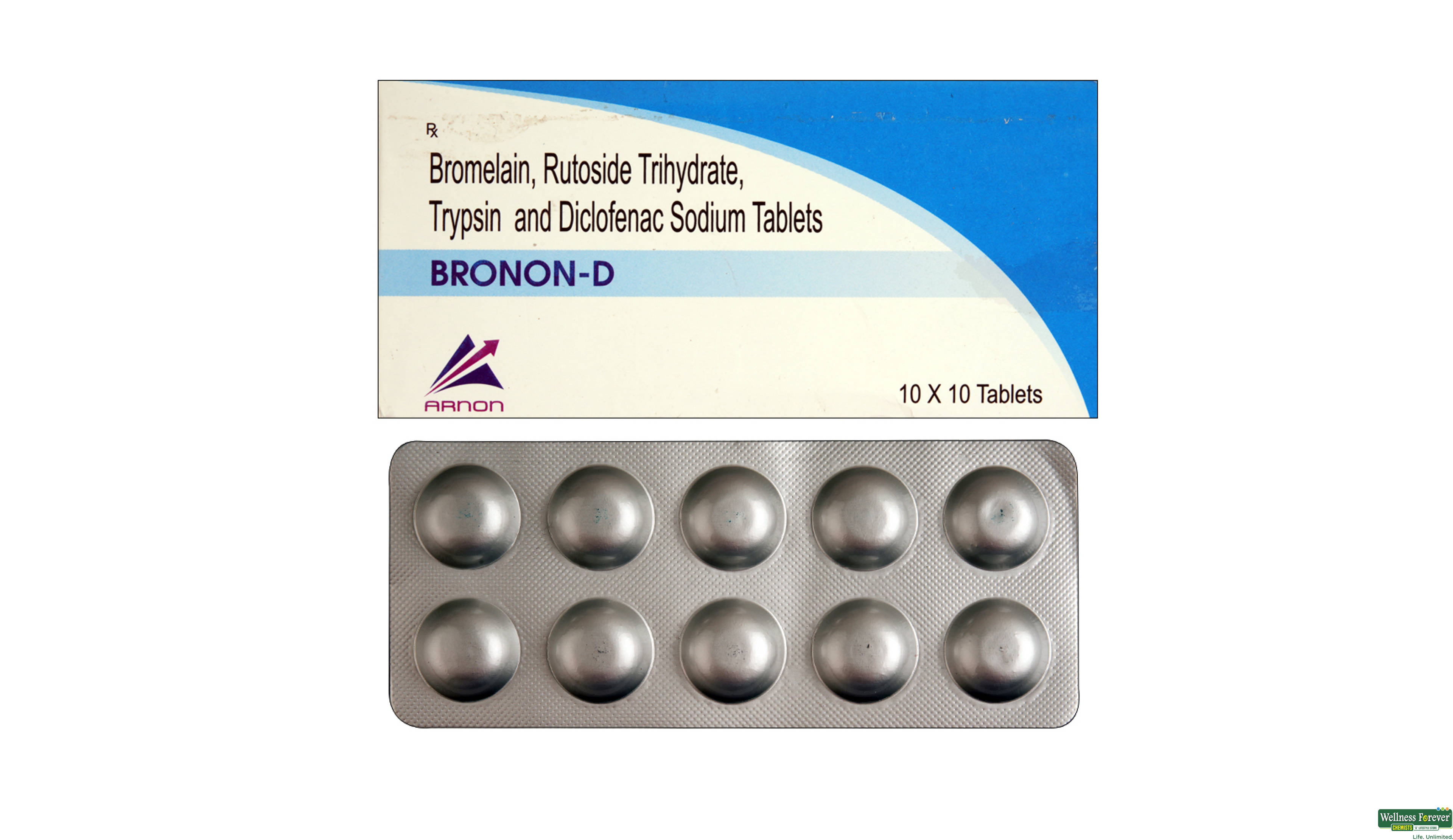 BRONON-D 10TAB- 1, 10TAB, 