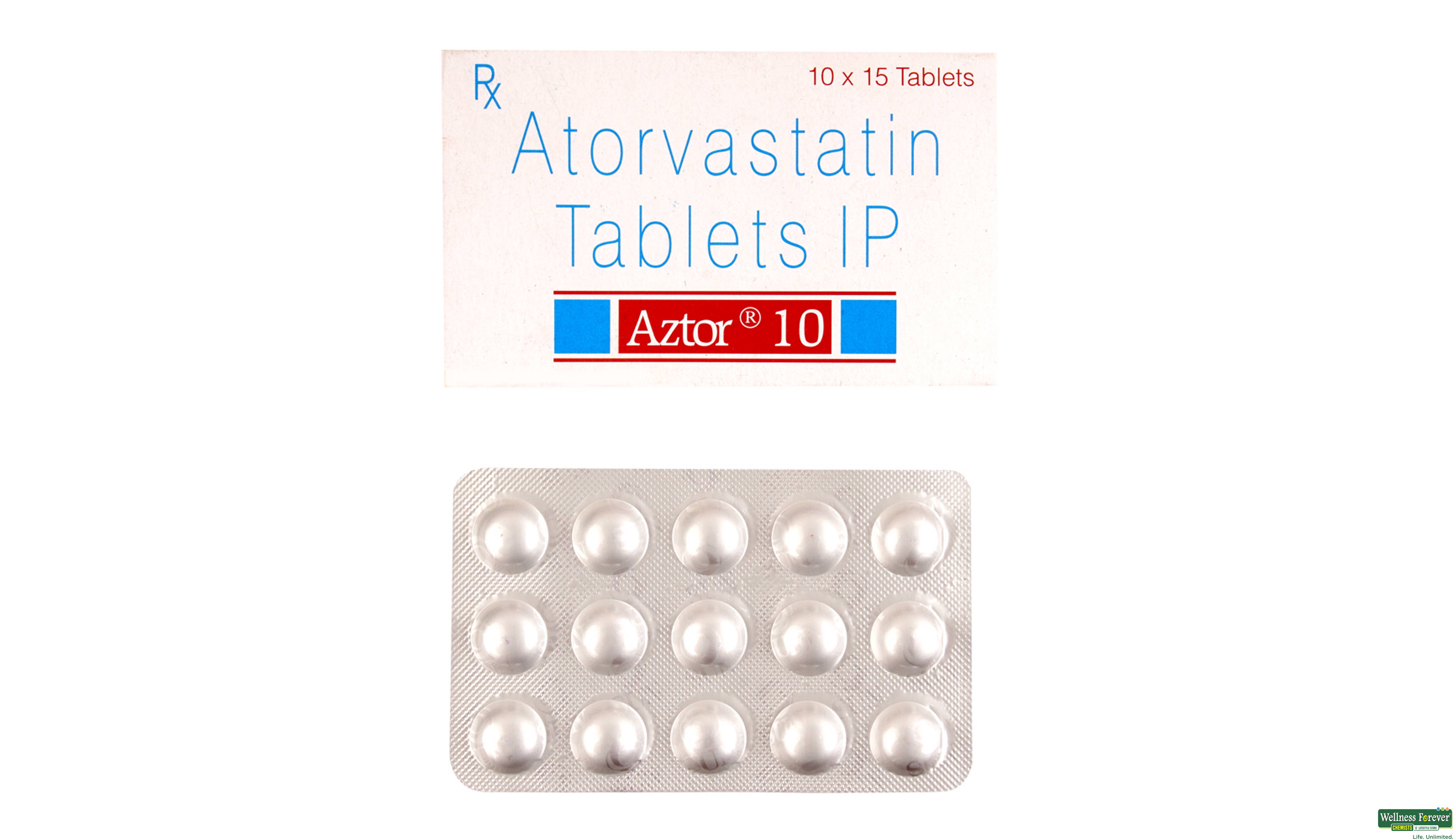 AZTOR 10MG 15TAB- 1, 15TAB, 