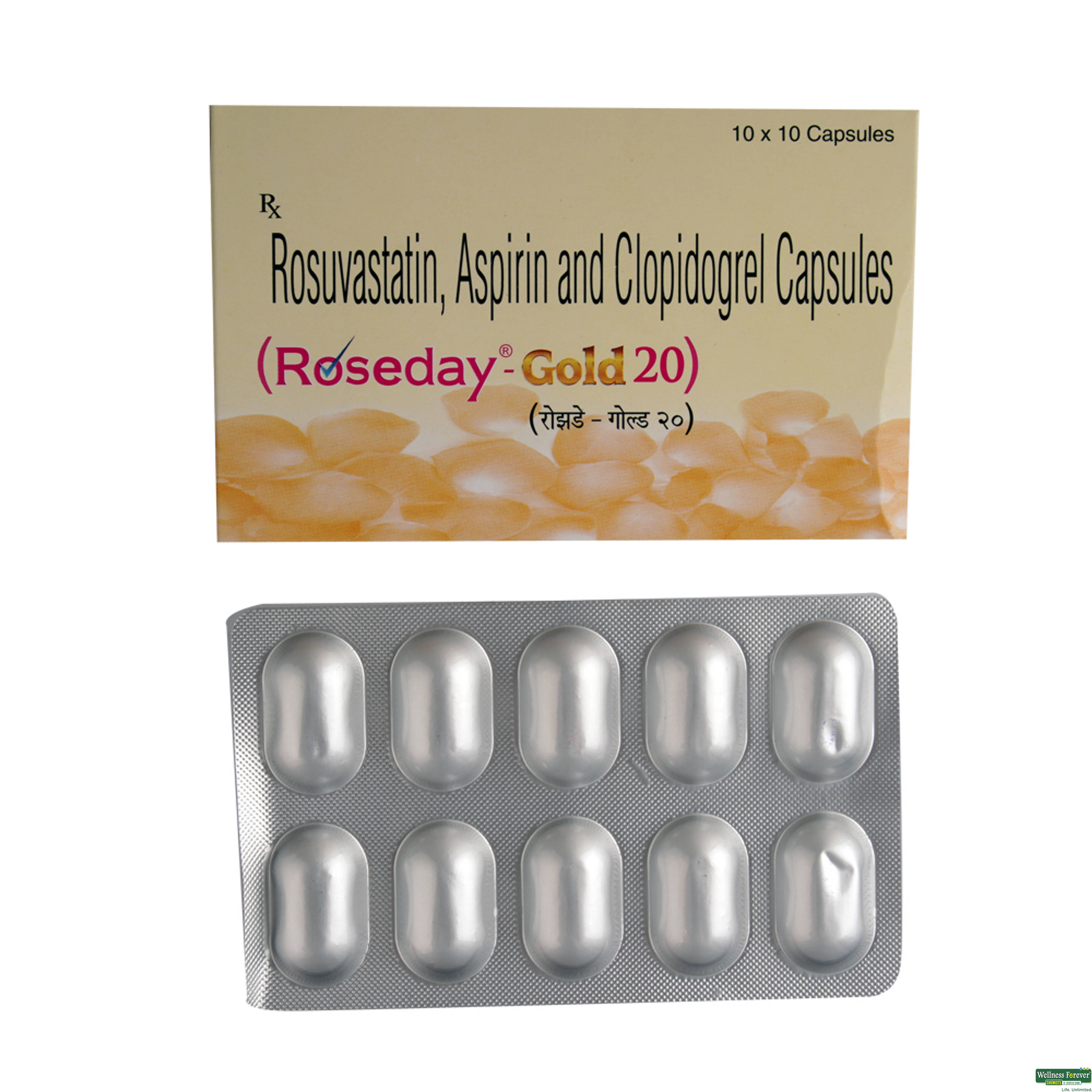 ROSEDAY-GOLD 20MG 10CAP-image