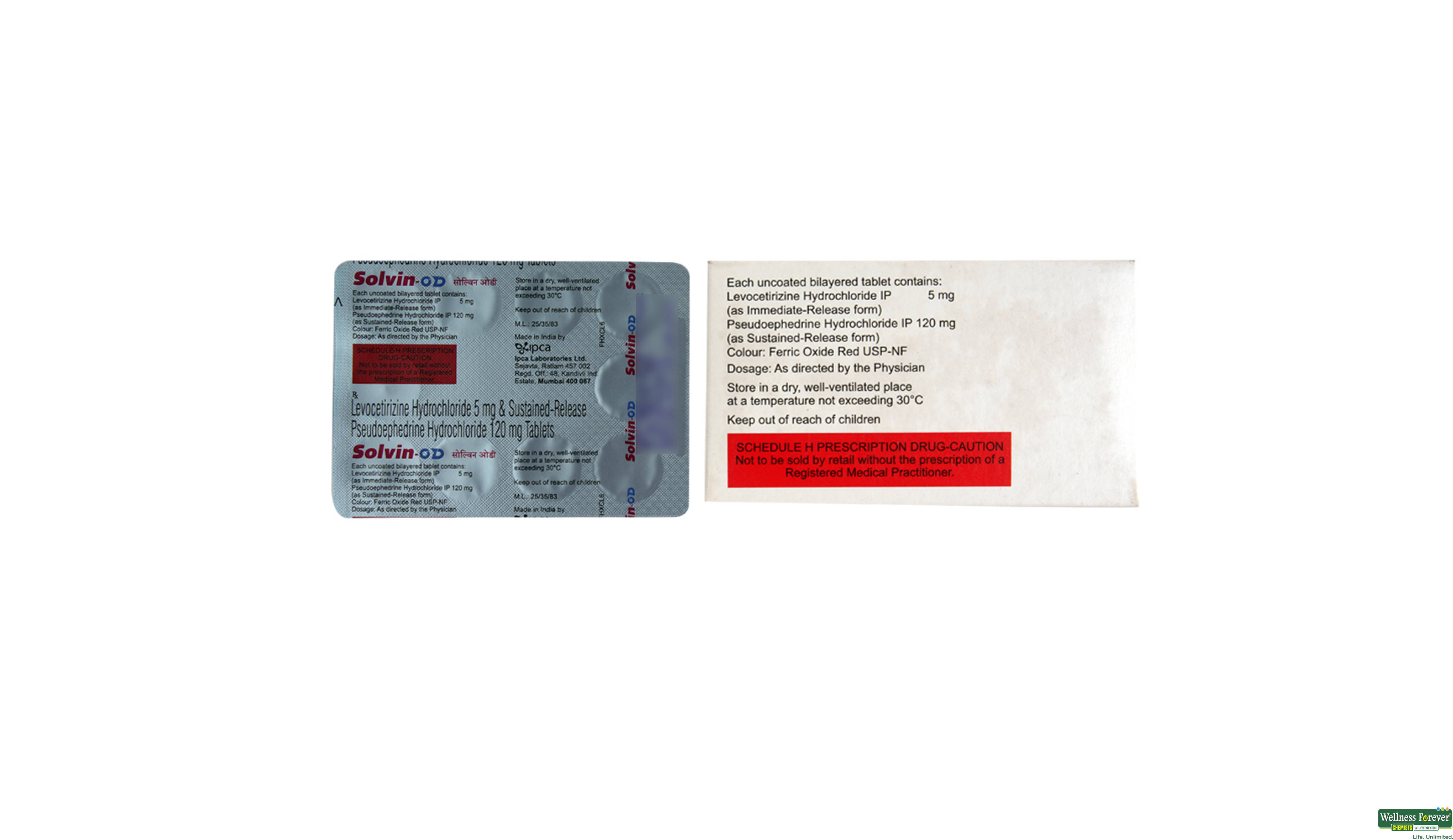 SOLVIN-OD 10TAB- 2, 10TAB, 