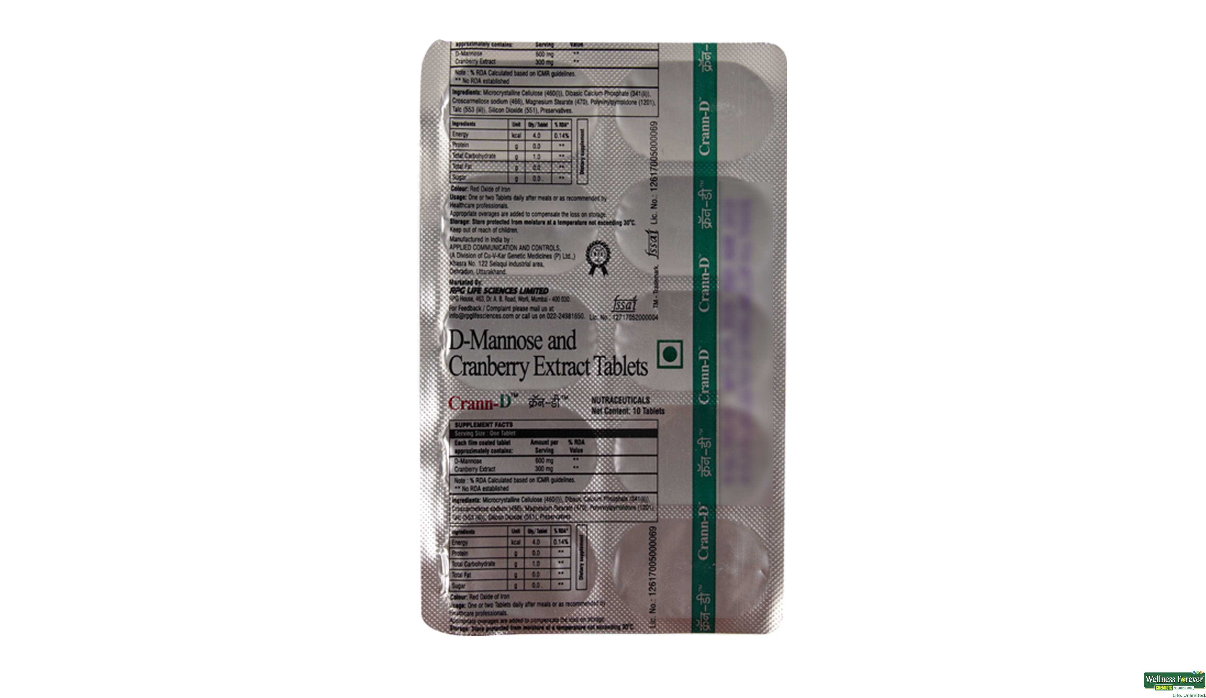 CRANN-D 10TAB- 2, 10TAB, 