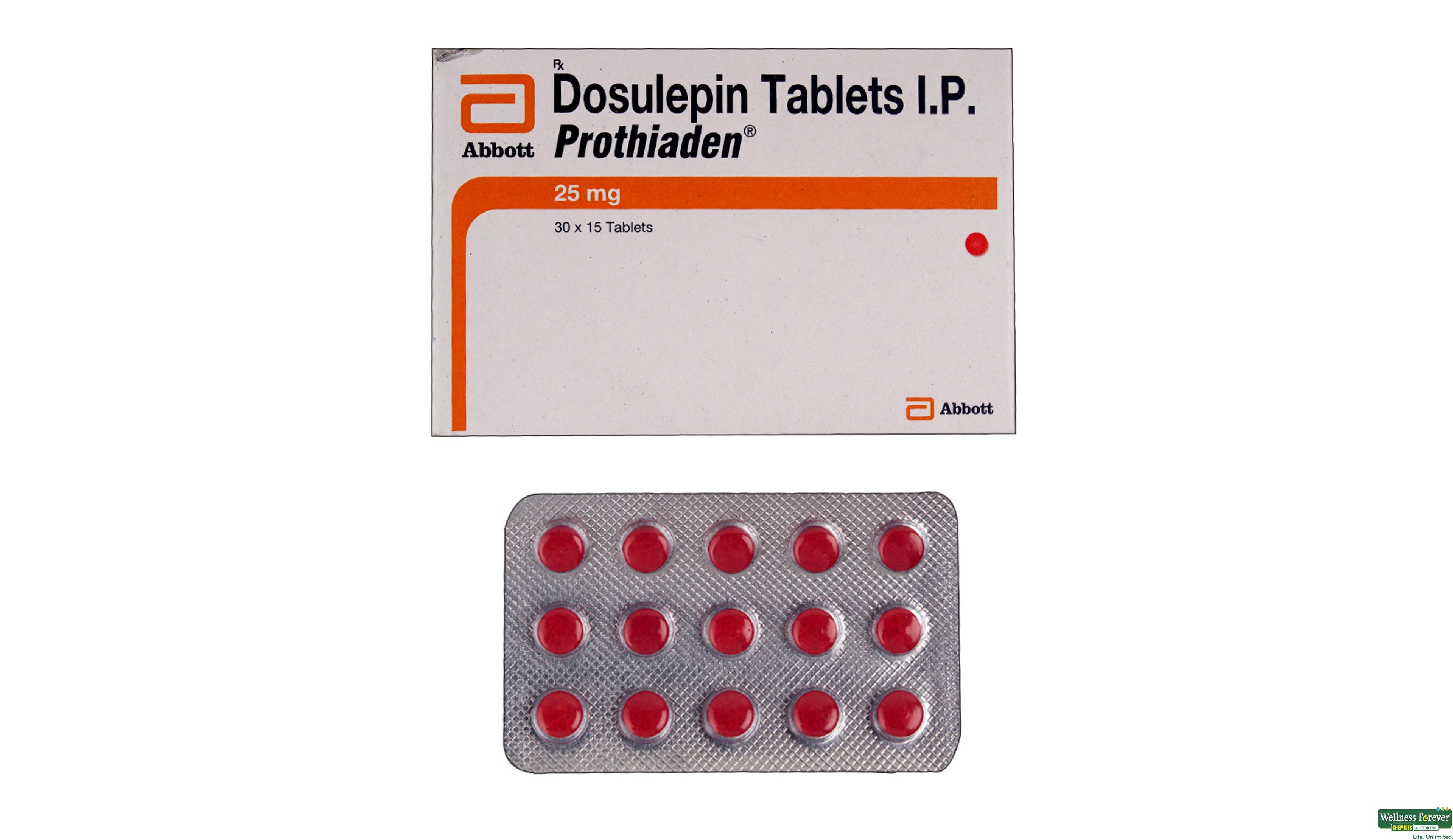 PROTHIADEN 25MG 15TAB- 1, 15TAB, 