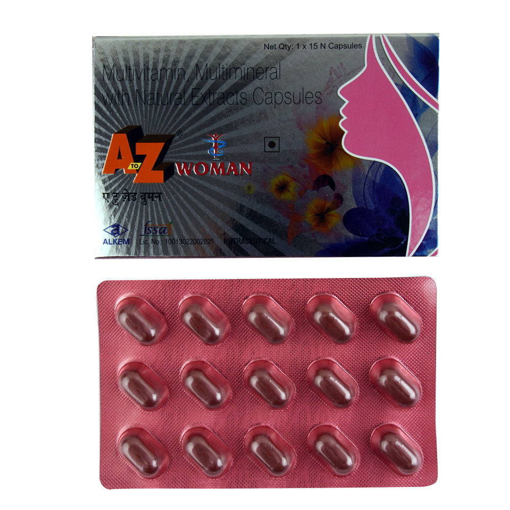 Buy A To ZWoman 15 Capsules Online at Best Prices Wellness Forever