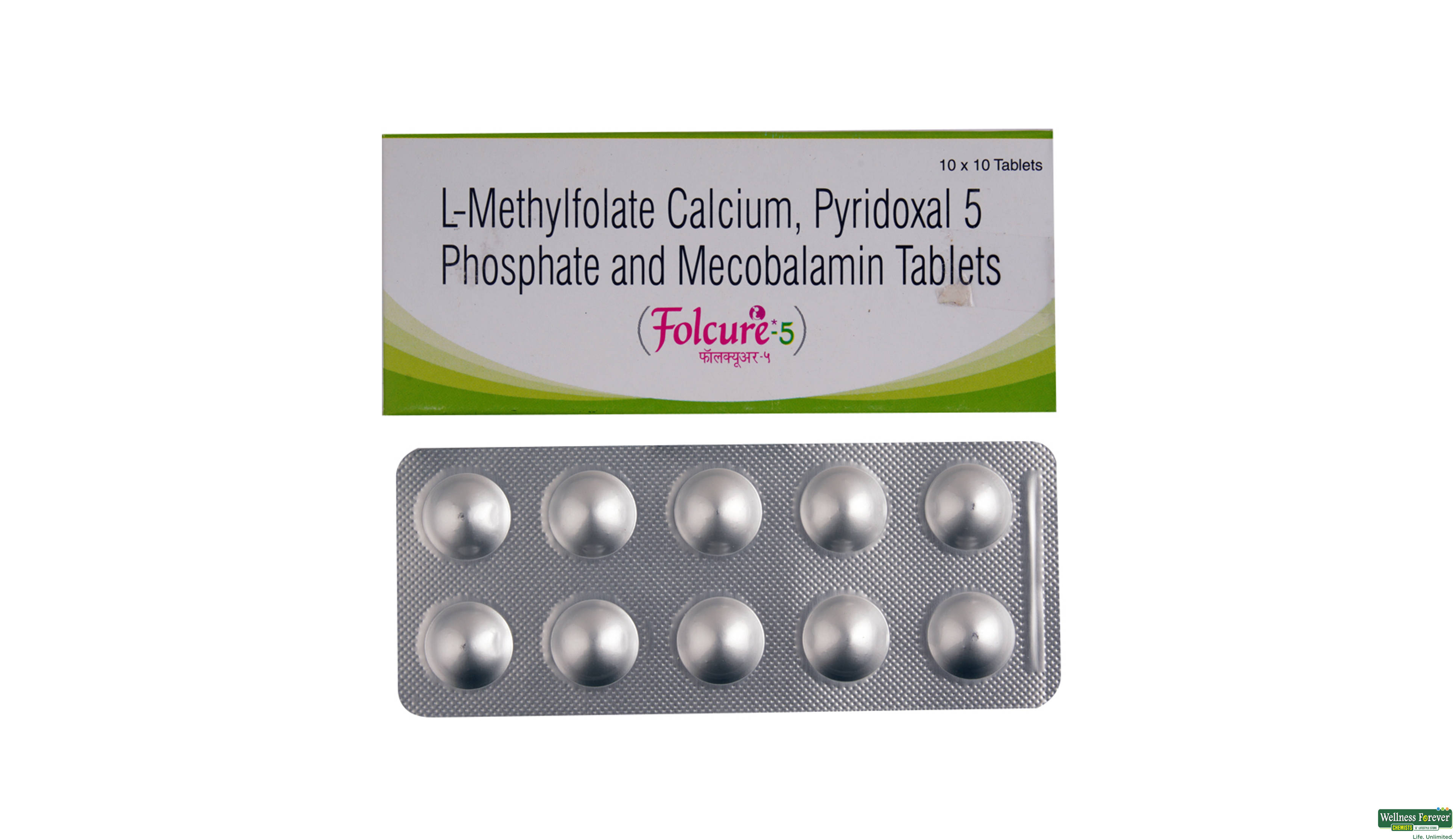 FOLCURE 5MG 10TAB- 1, 10TAB, 