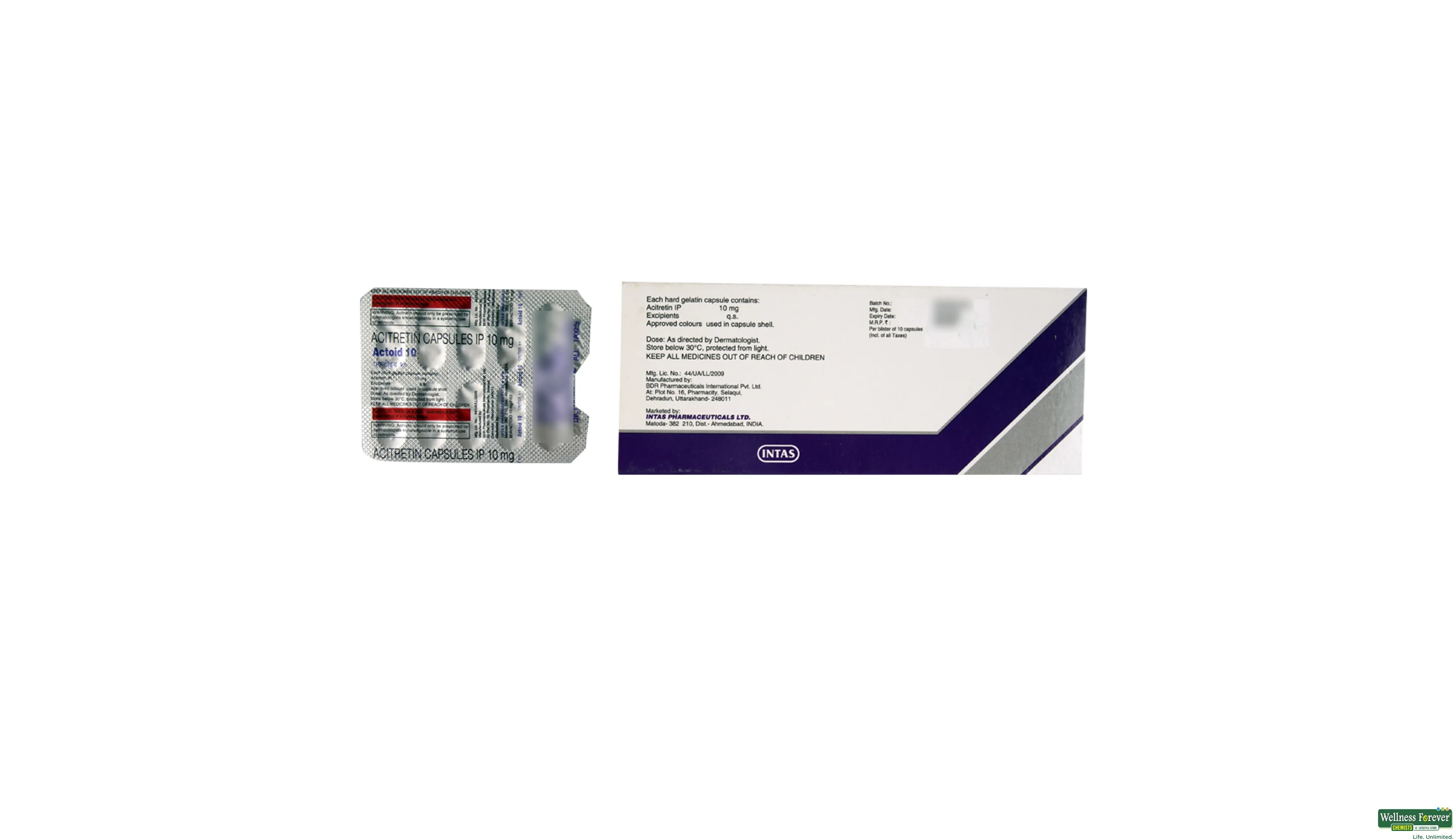 ACTOID 10MG 10CAP- 2, 10CAP, 