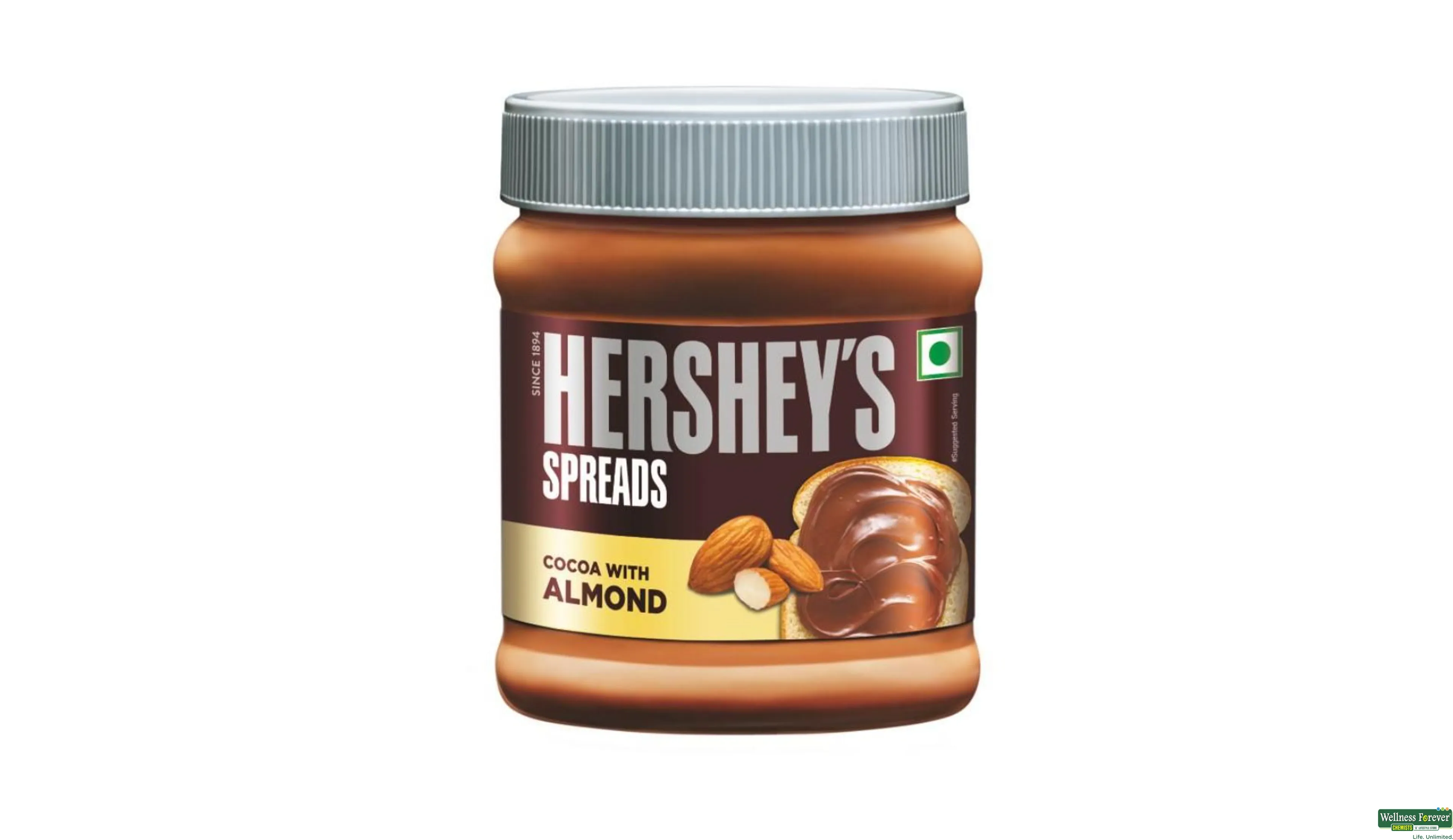 HERSHEYS SPREAD COCOA/ALMOND JAR 135GM- 2, 135GM, null