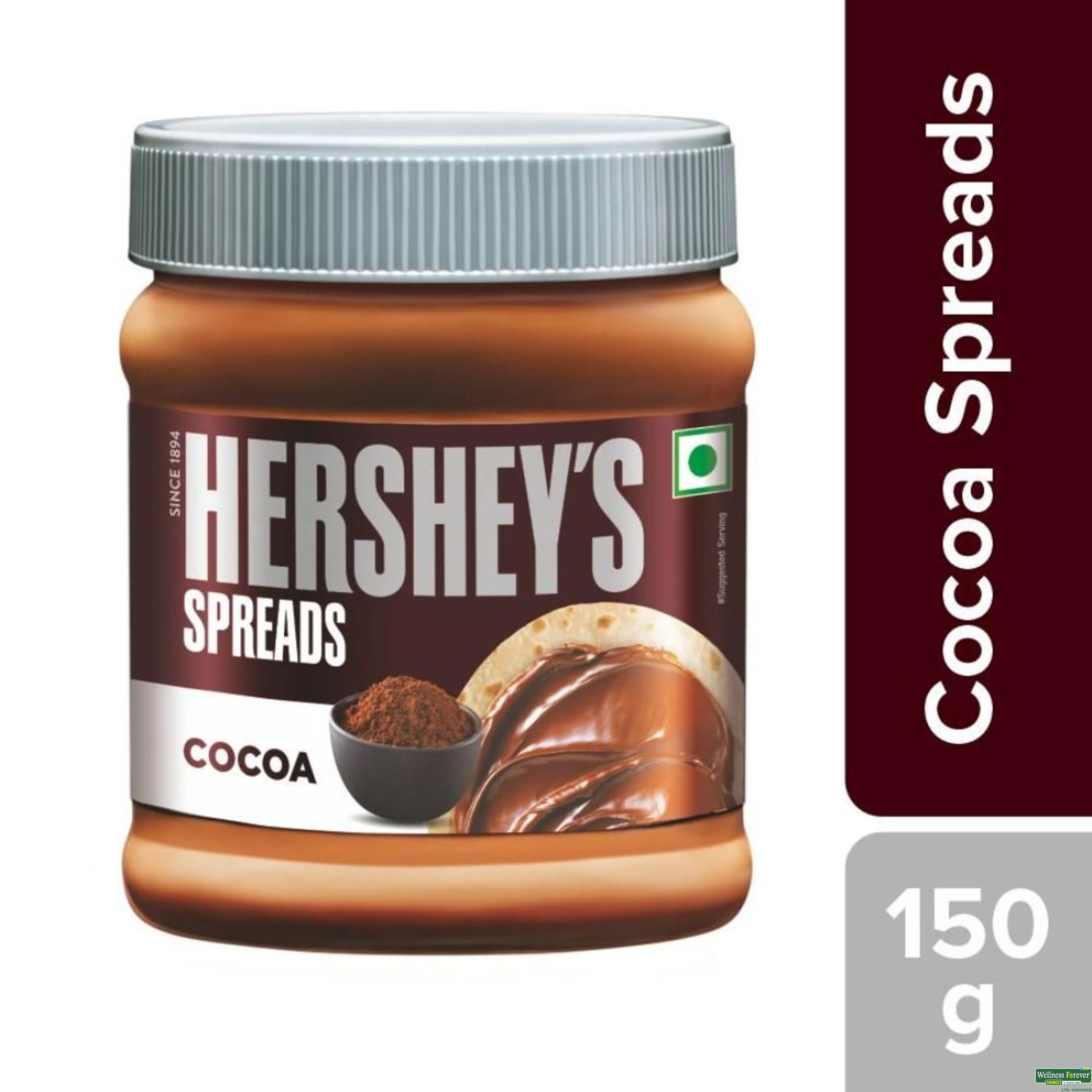 HERSHEYS SPREAD COCOA JAR 135GM-image