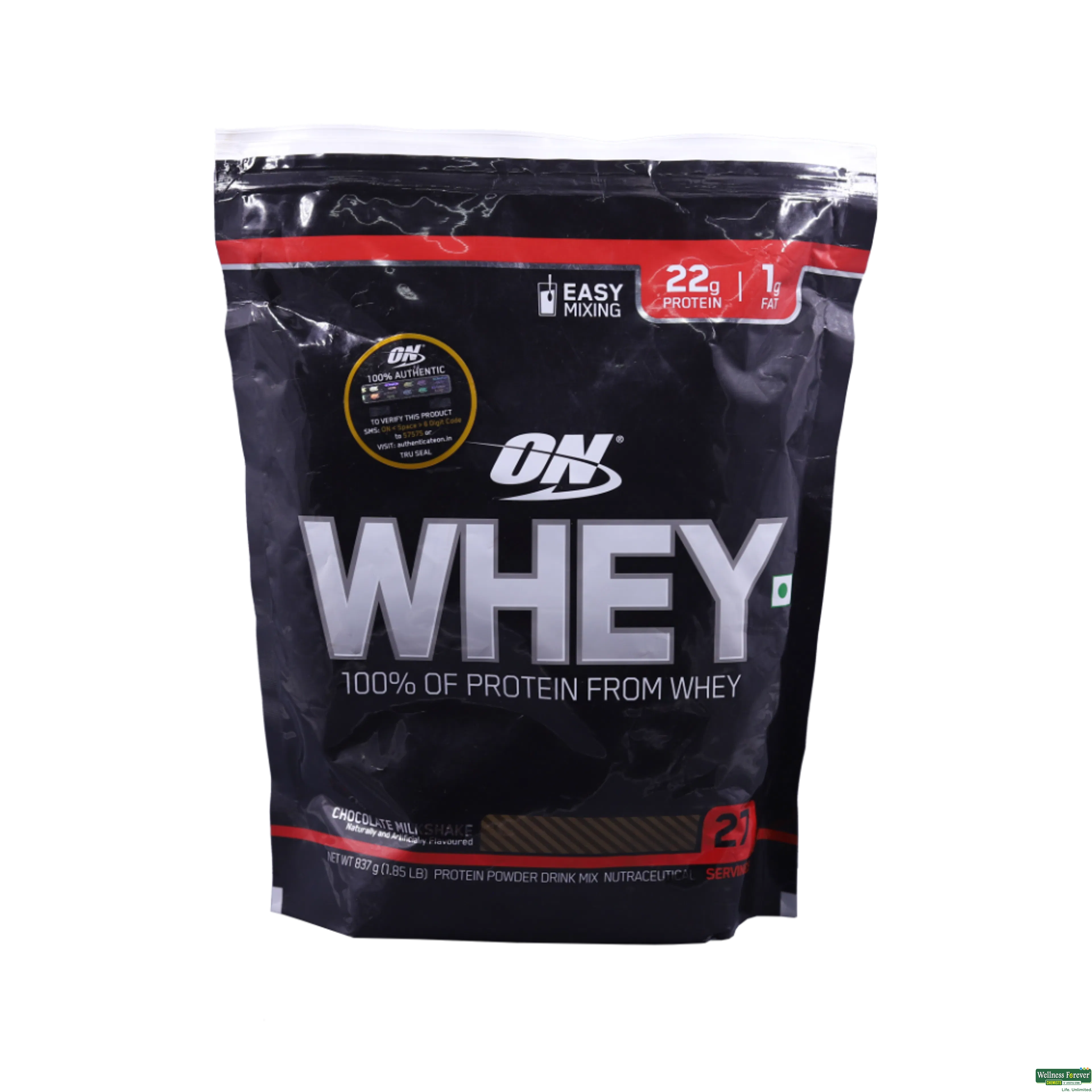 ON WHEY 100% PROTEIN PWDR CHOC 1.85LBS-image