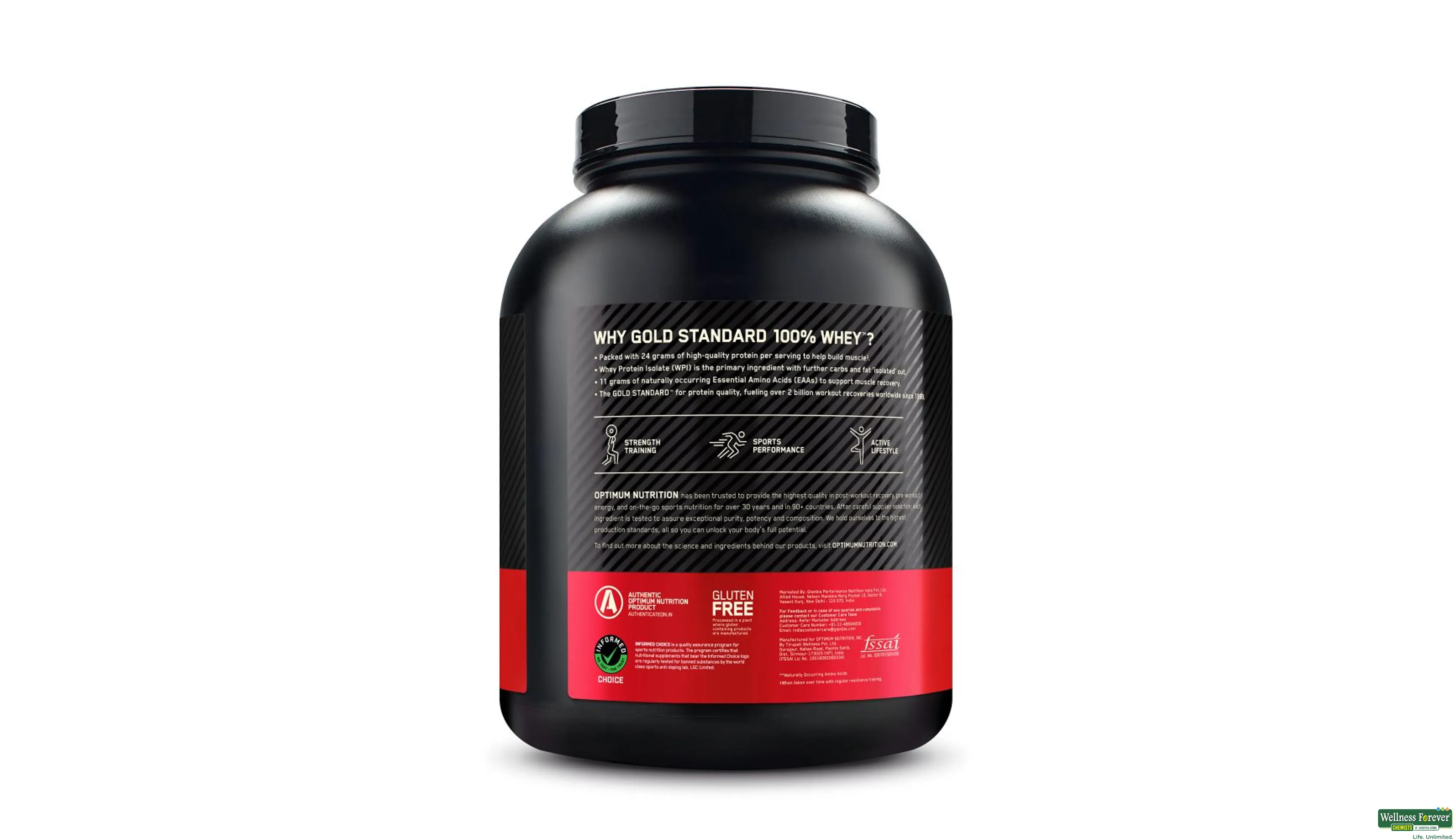 ON WHEY GOLD STAND 100% VAN ICE CRM 5LBS- 3, 5LBS, 