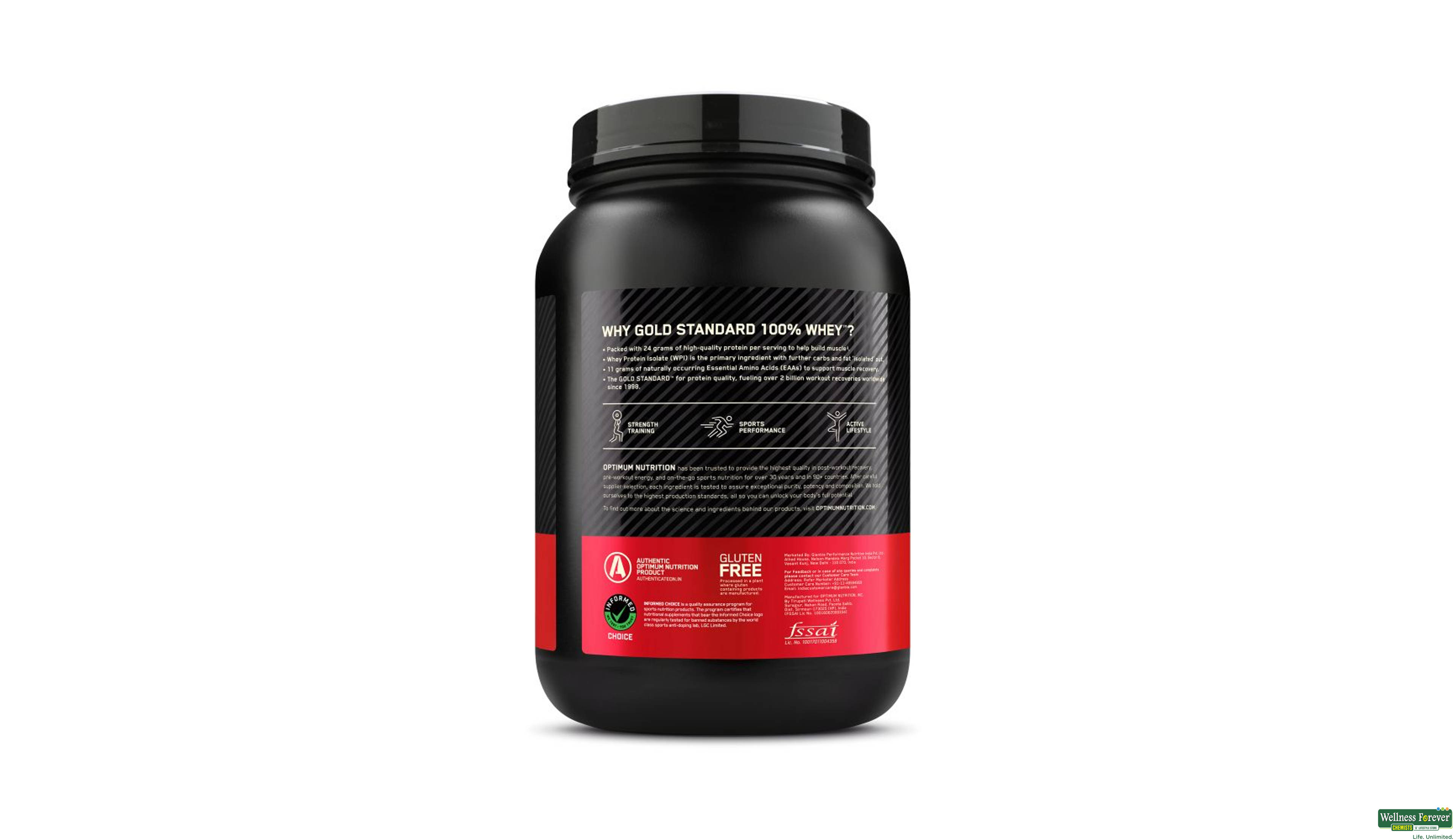 ON WHEY GOLD STAND 100% VAN ICE CRM 2LBS- 3, 2LBS, 