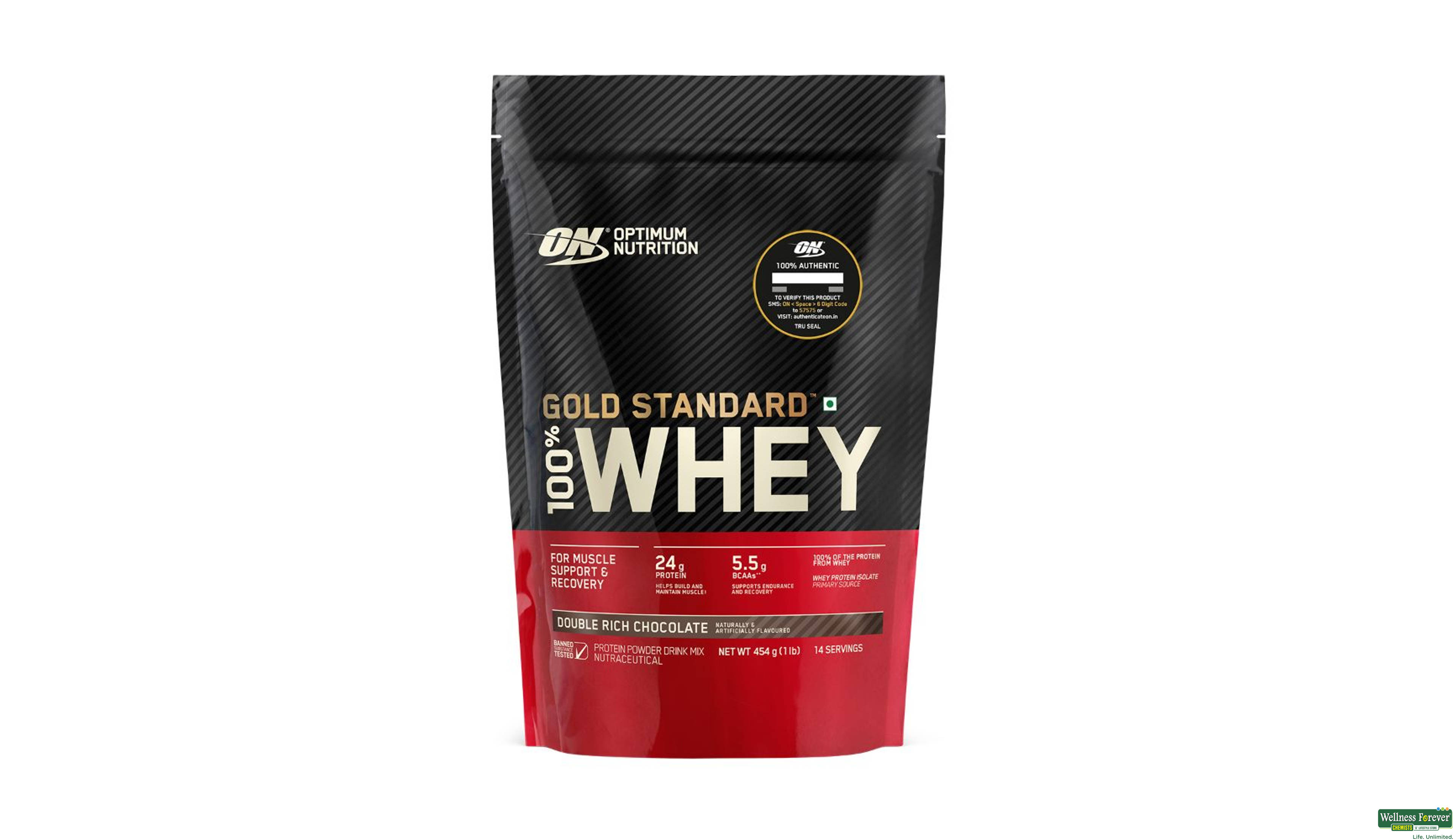 ON WHEY GOLD STANDARD 100% D R CHOC 1LBS- 1, 1LBS, 