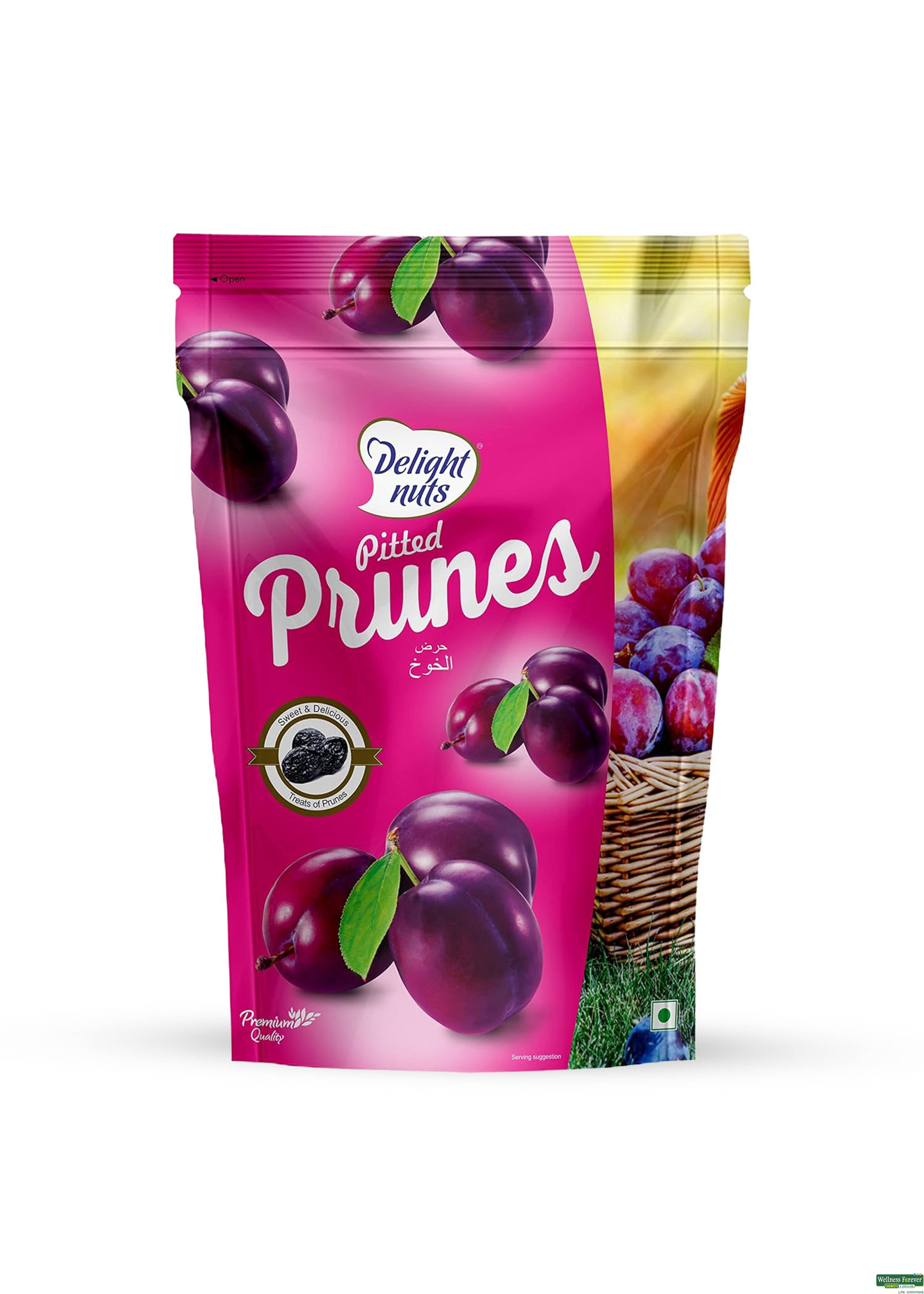 Delight Nuts Dried, Pitted Prunes, 200 g-image