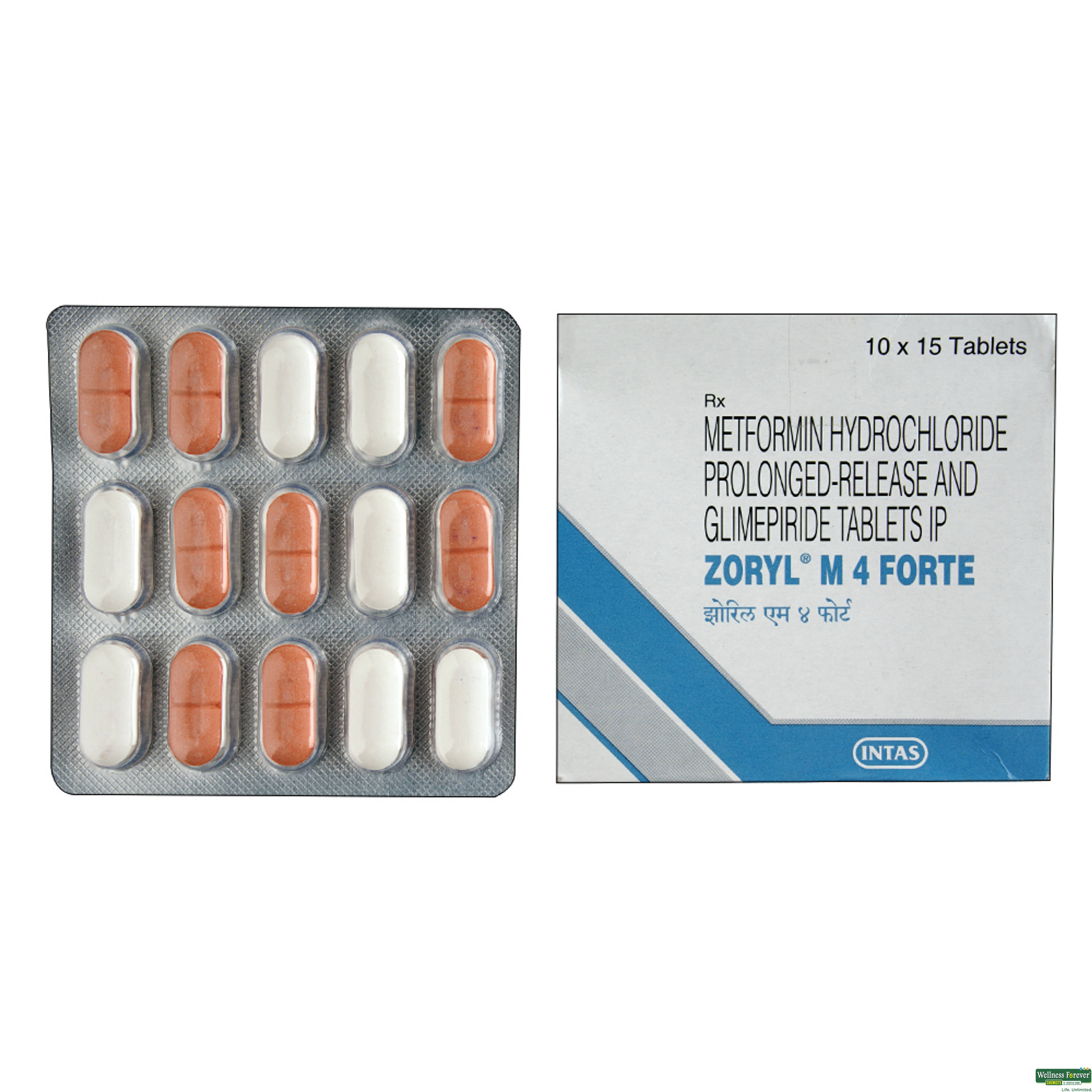 Zoryl-M4 Forte 15 Tablets-image