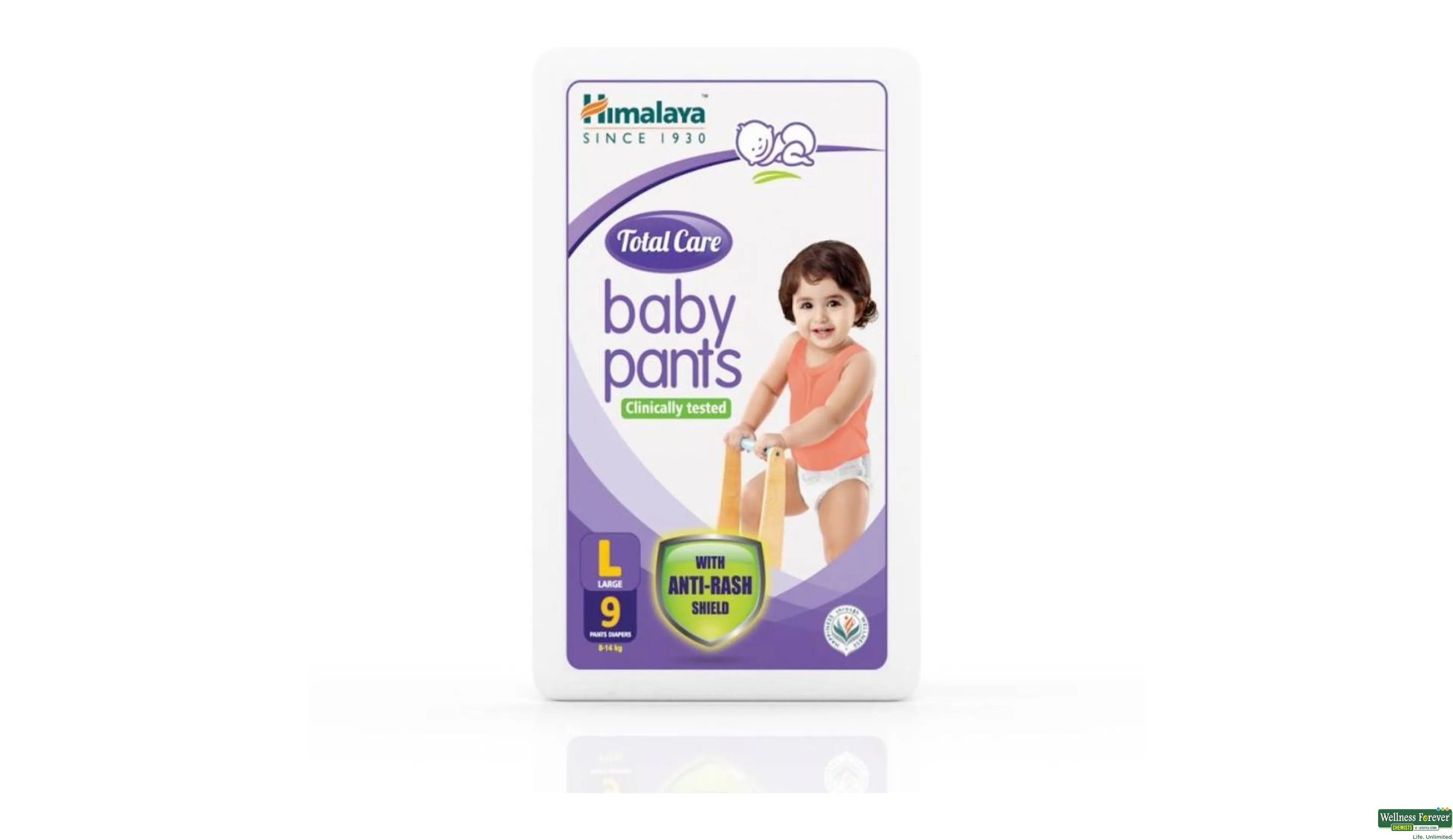 Himalaya Herbals Total Care Medium Size Baby Pants Diapers (54 Count) set  of 4 - M - Buy 54 Himalaya Herbals Pant Diapers | Flipkart.com